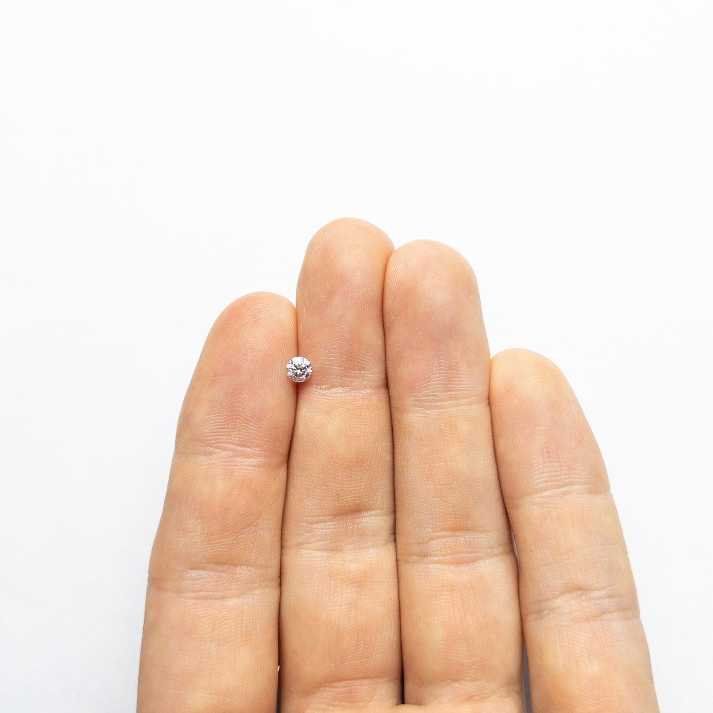 0.24ct 4.09x4.06x2.43 GIA ファンシー パープリッシュ ピンク ラウンド ブリリアント 24166-01