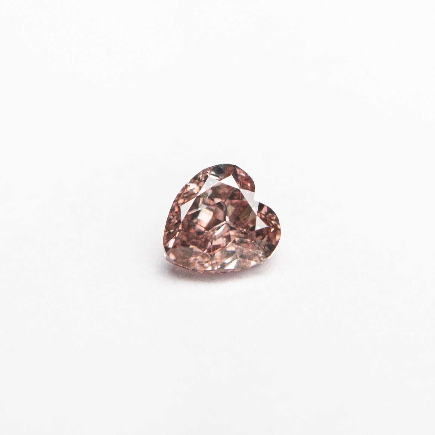 0.30ct 4.16x3.94x2.43mm GIA SI2 ファンシー ディープ オレンジ ピンク ハート ブリリアント 🇦🇺 24122-01