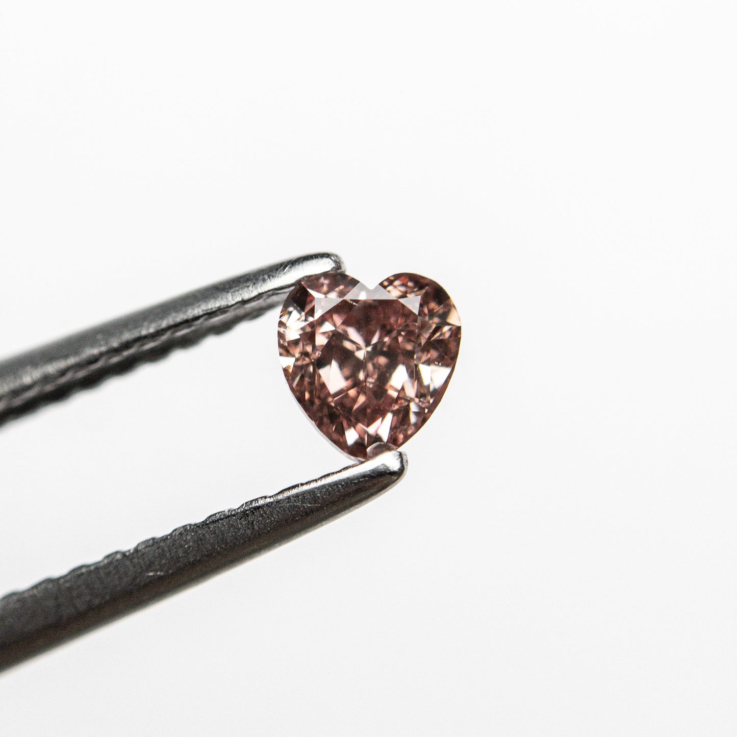 0.30ct 4.16x3.94x2.43mm GIA SI2 ファンシー ディープ オレンジ ピンク ハート ブリリアント 🇦🇺 24122-01