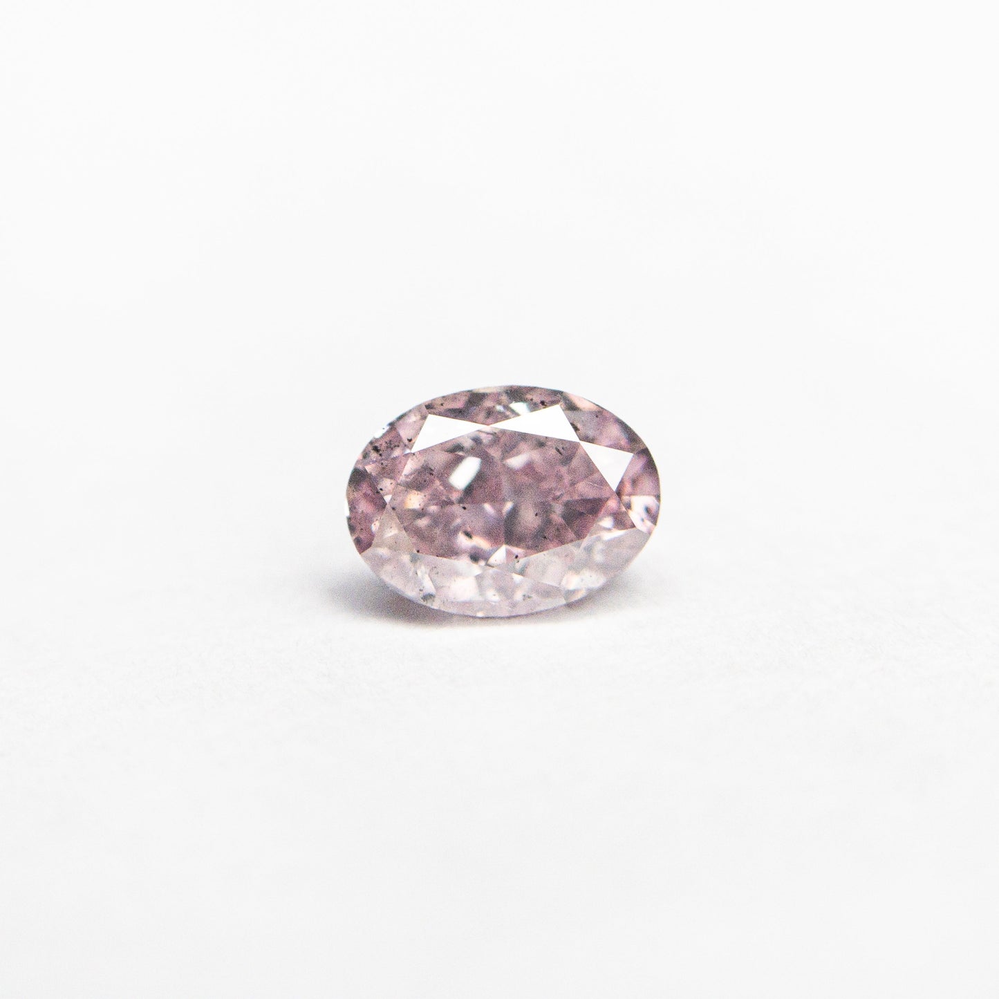 0.40ct 4.98x3.64x2.68mm GIA I1 ファンシー インテンス パープル ピンク オーバル ブリリアント 🇦🇺 24120-01