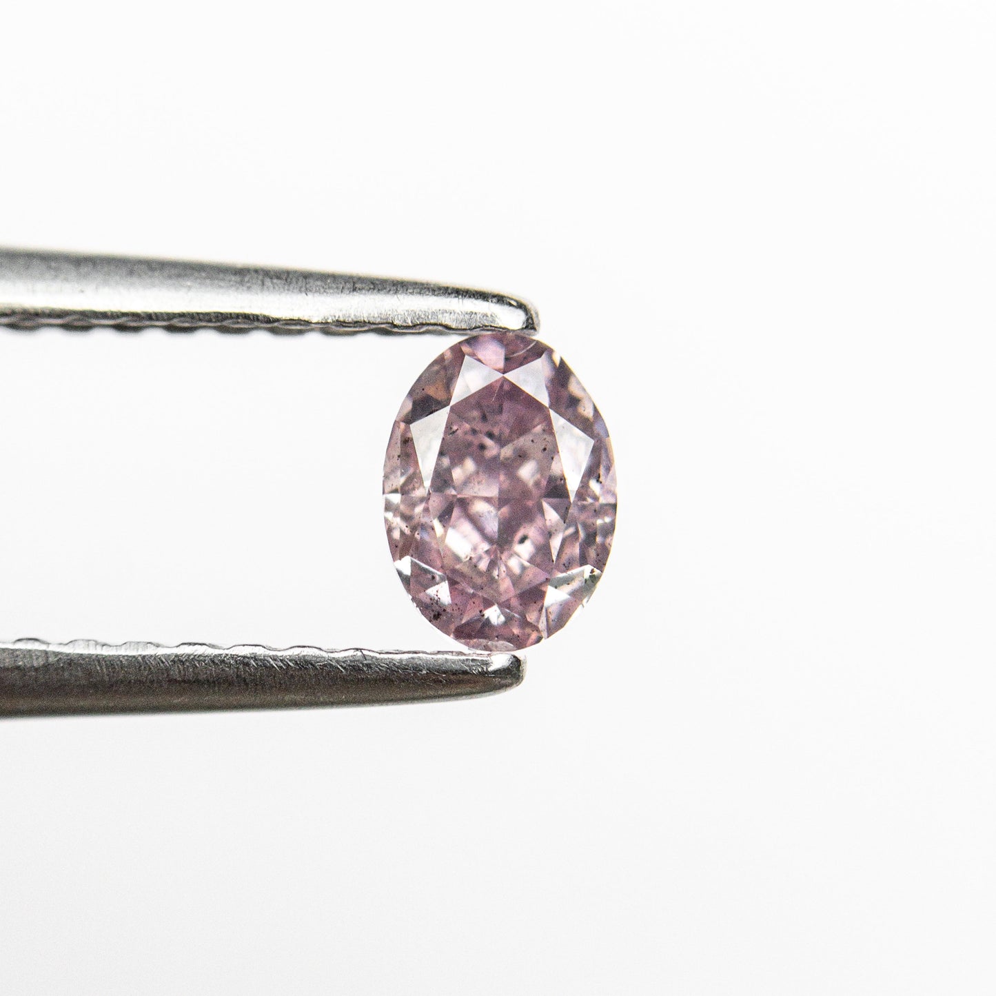 0.40ct 4.98x3.64x2.68mm GIA I1 ファンシー インテンス パープル ピンク オーバル ブリリアント 🇦🇺 24120-01