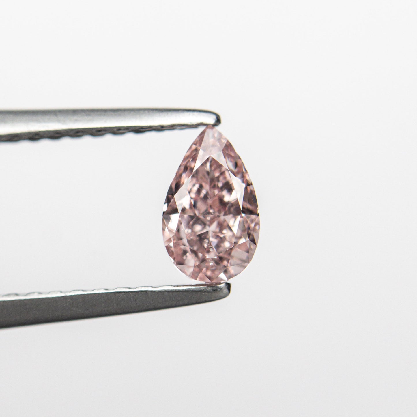0.50ct 6.21x3.75x2.84mm GIA SI2 ファンシー オレンジ ピンク ペア ブリリアント 24130-01