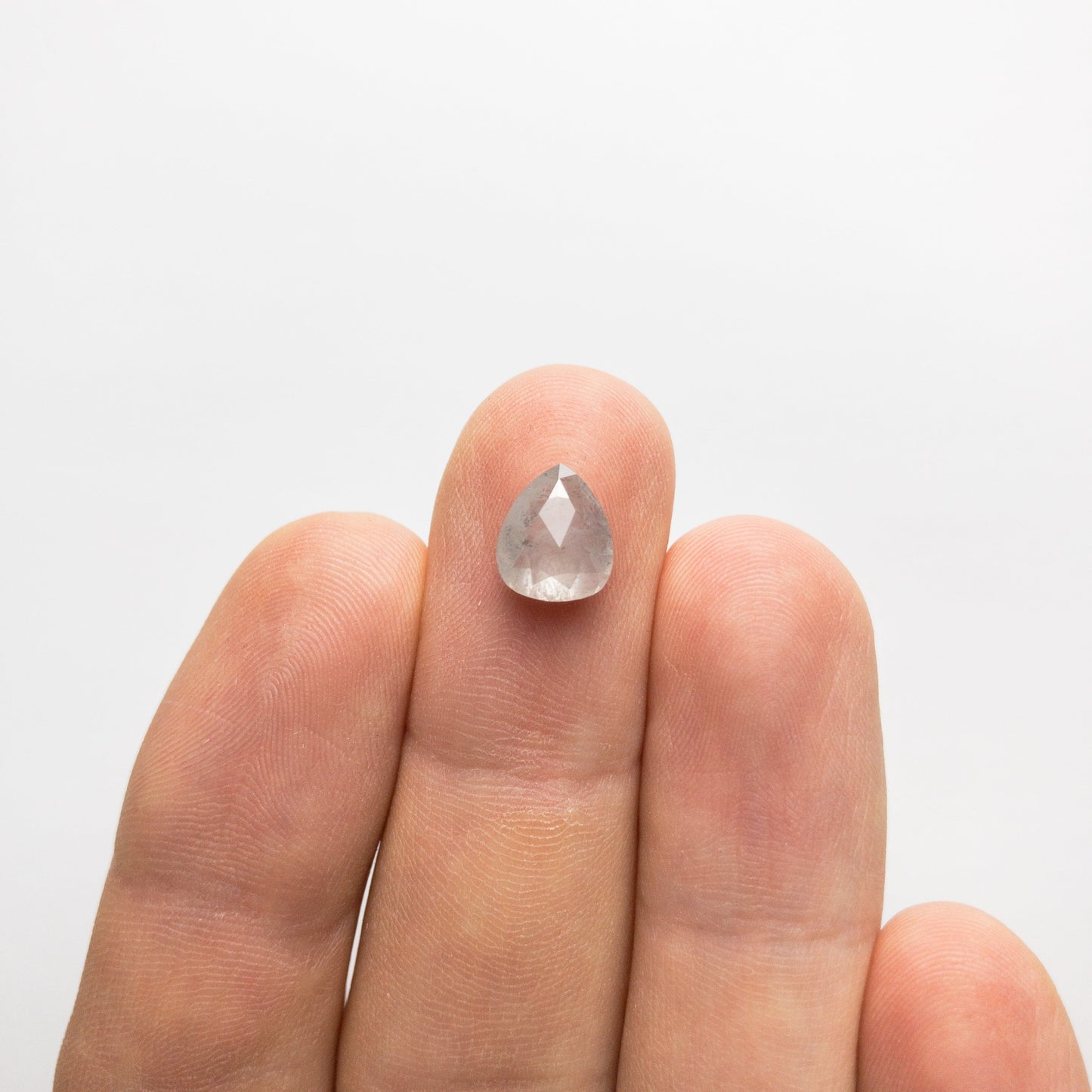 2.59ct 9.03x7.69x4.12mm ペアー ダブルカット 18386-19