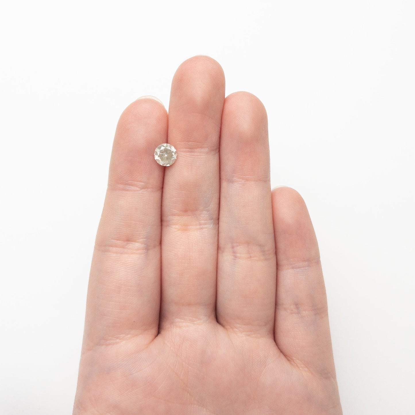 1.12ct 6.35x6.30x4.22mm ラウンド ブリリアント 19755-01
