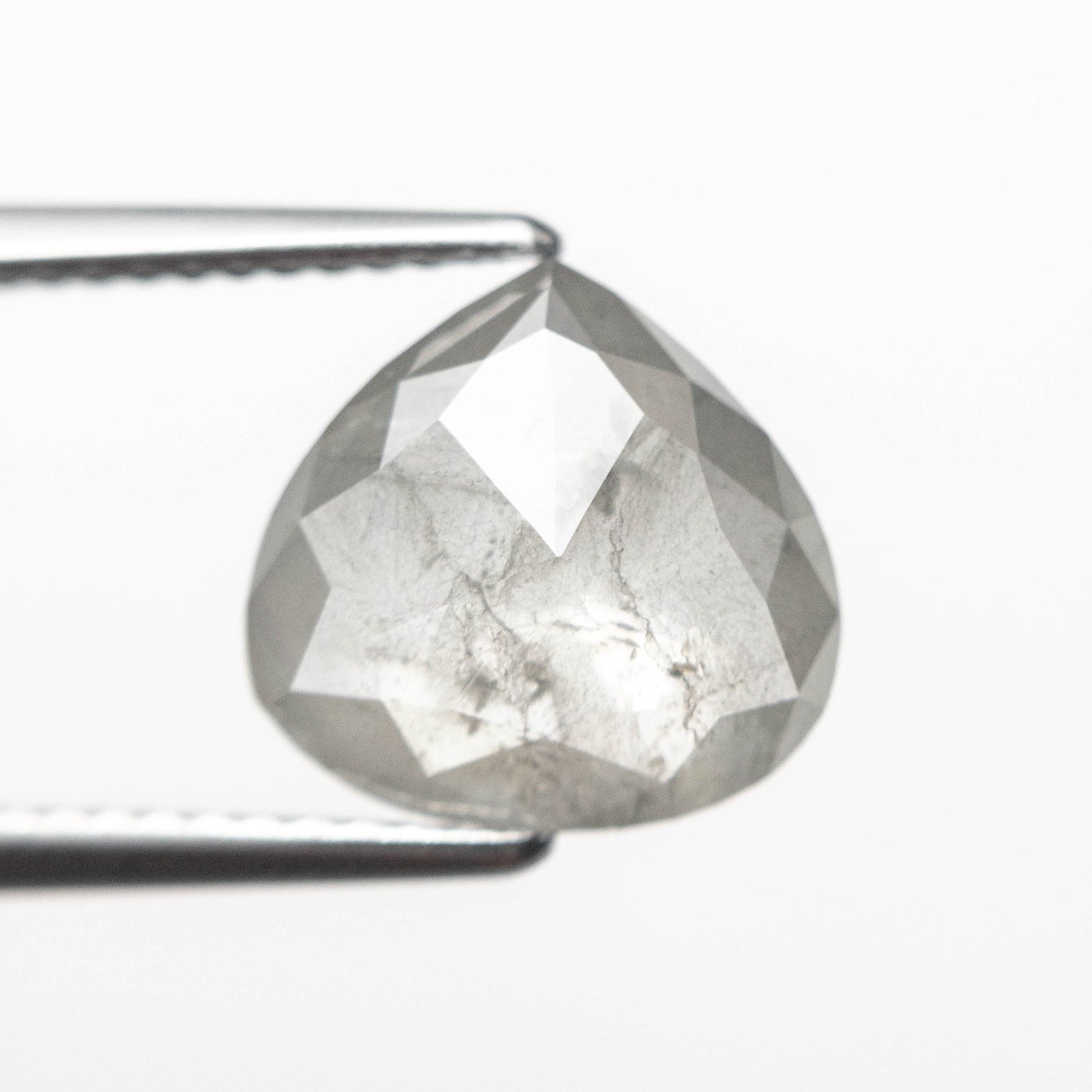2.39ct 9.98x10.24x2.75mm ペアー ローズカット 19068-09