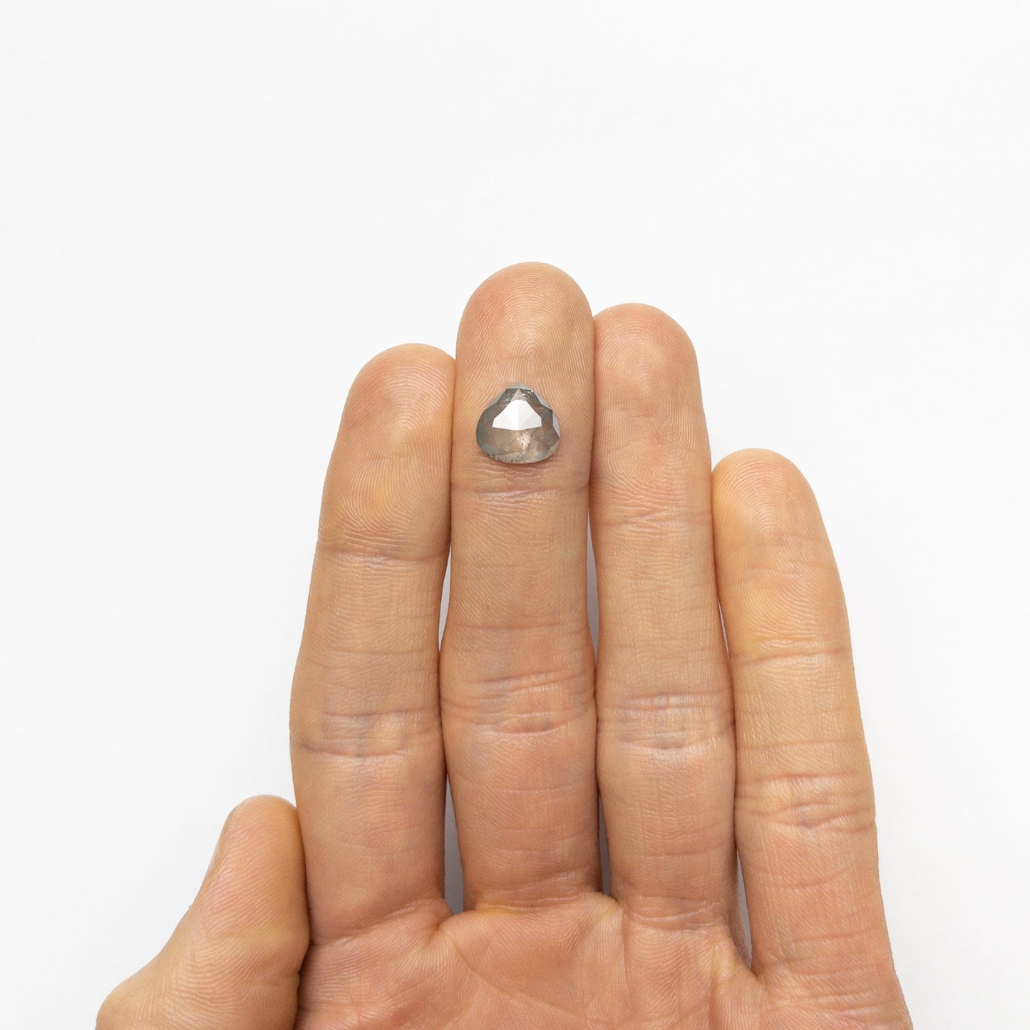 2.29ct 9.82x10.13x2.81mm ペアー ローズカット 19604-05