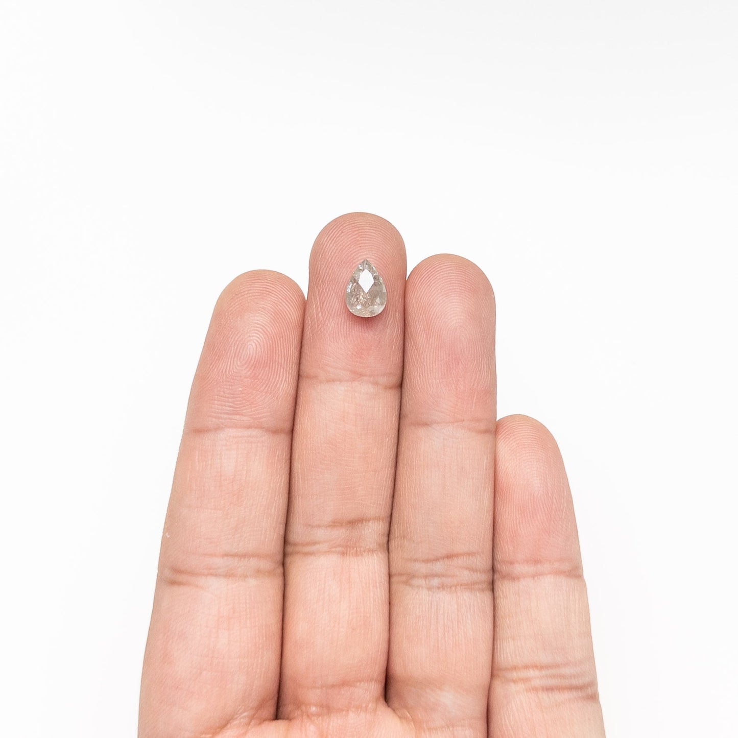 1.44カラット 8.66x6.17x3.29mm ペアシェイプ ダブルカット 19754-04