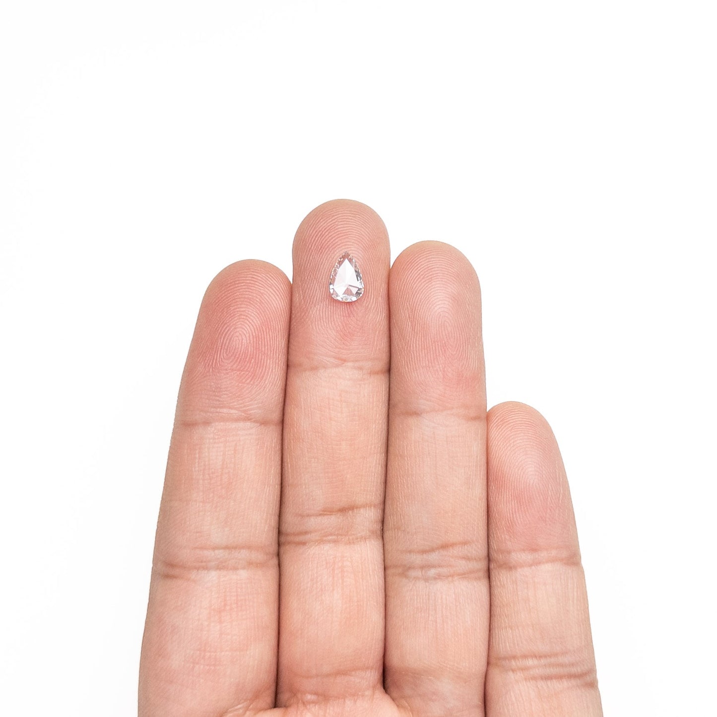0.59ct 7.62x5.19x1.78mm SI2 G Pear Rosecut 20027-21