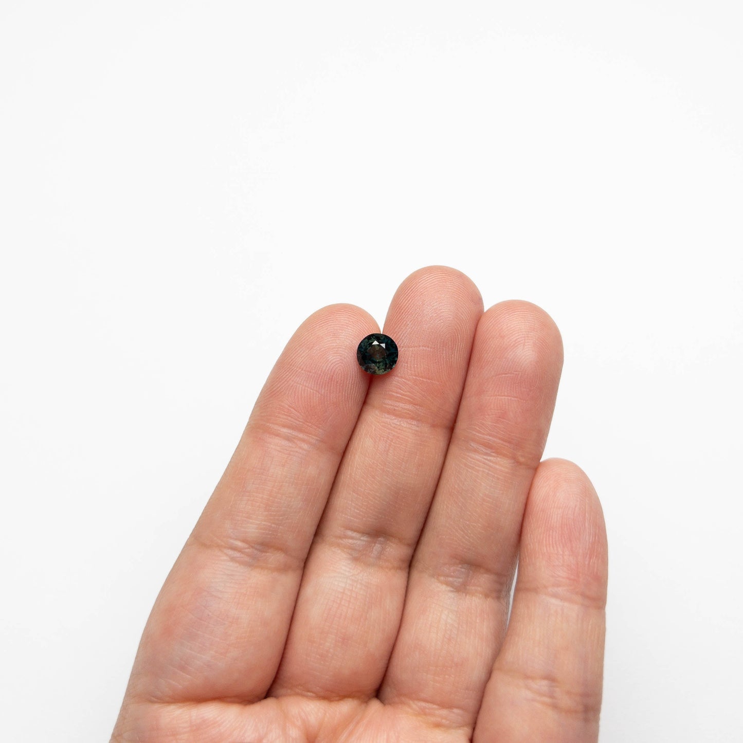 1.39ct 6.45x6.42x4.21mm ラウンド ブリリアント サファイア 20674-09