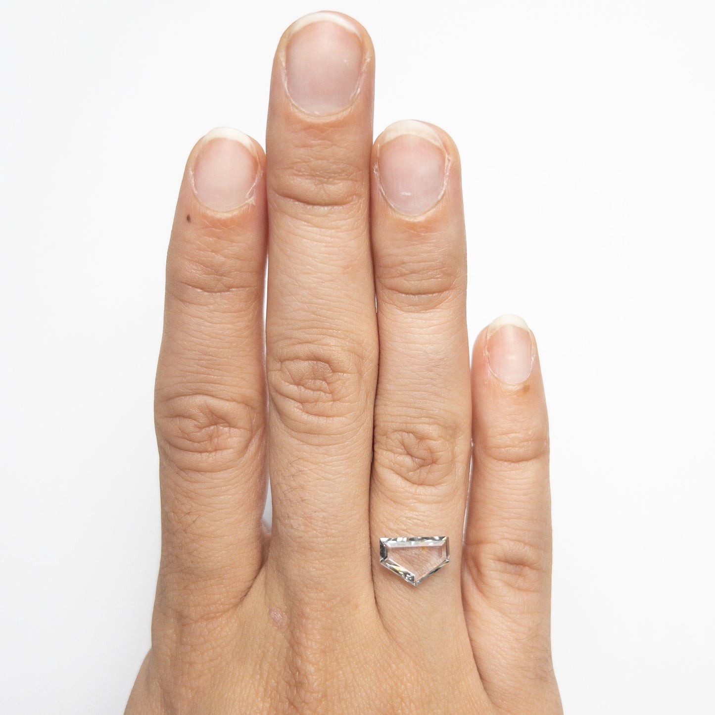 1.62ct 10.67x7.27x1.95mm シールド ポートレート カット サファイア 20885-01