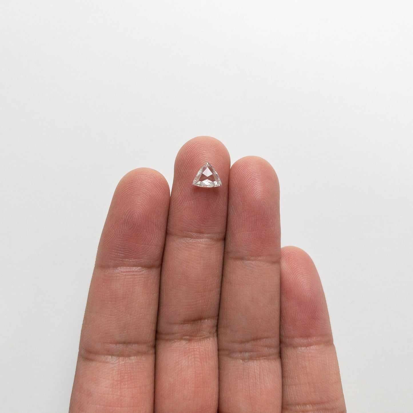 0.72ct 6.25x7.35x2.17mm SI1 H トリリオン ローズカット 🇨🇦 21324-01