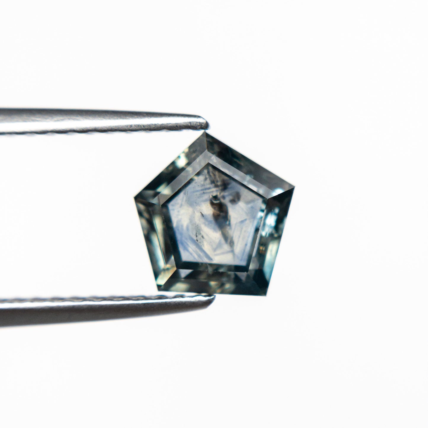 1.72ct 7.16x6.63x3.43mm ペンタゴン ダブルカット サファイア 21592-10