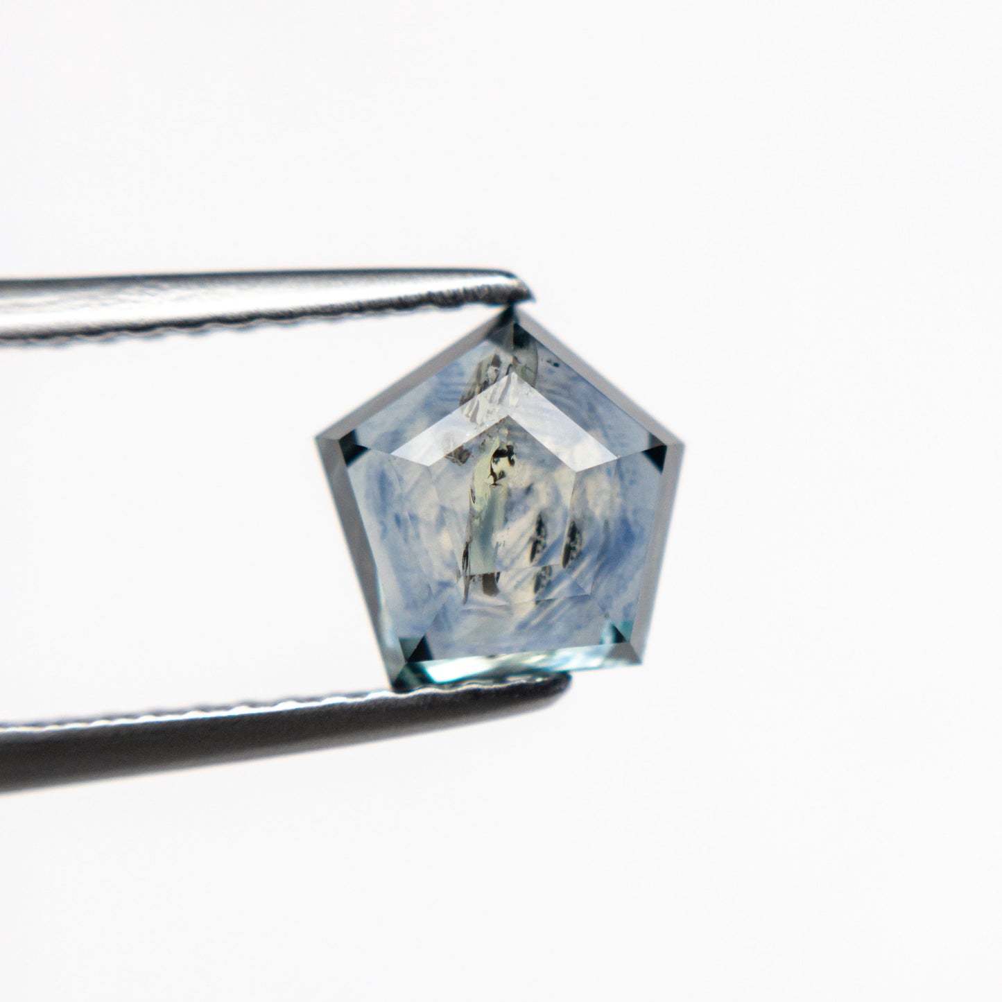 1.72ct 7.16x6.63x3.43mm ペンタゴン ダブルカット サファイア 21592-10