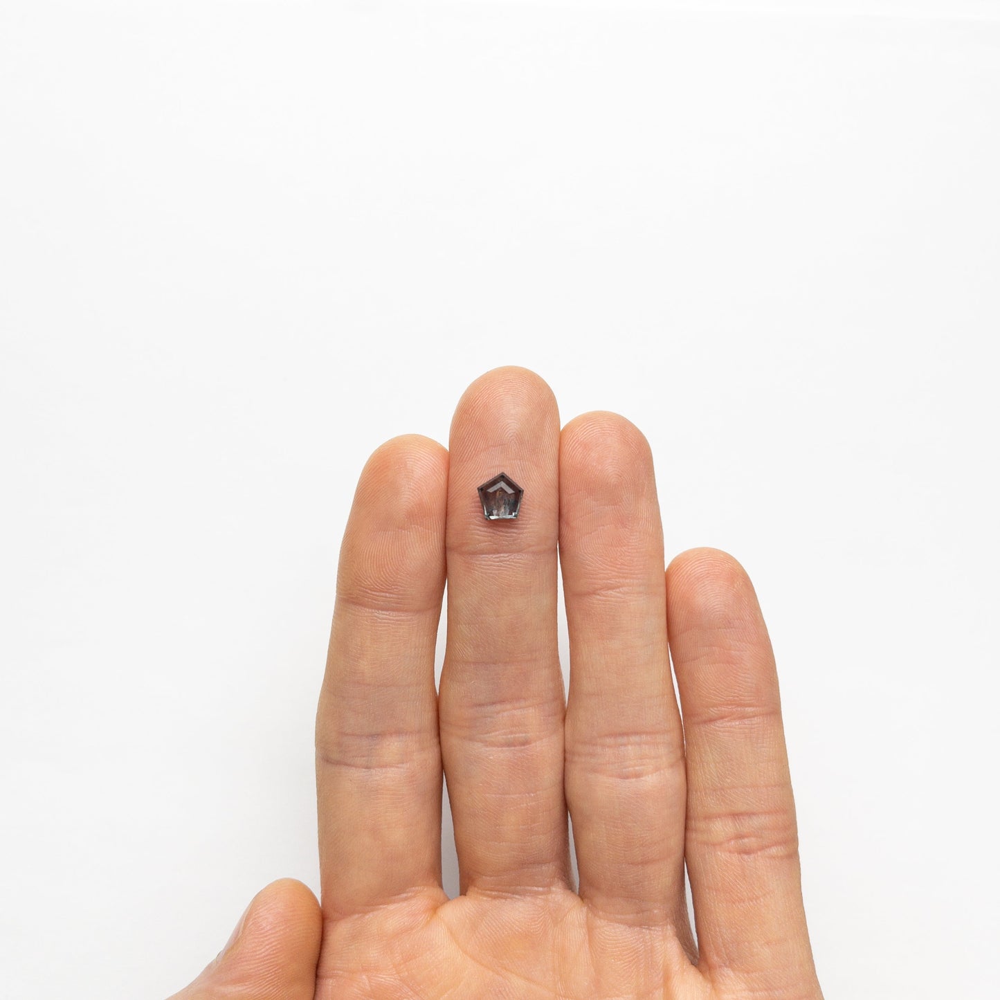 1.72ct 7.16x6.63x3.43mm ペンタゴン ダブルカット サファイア 21592-10