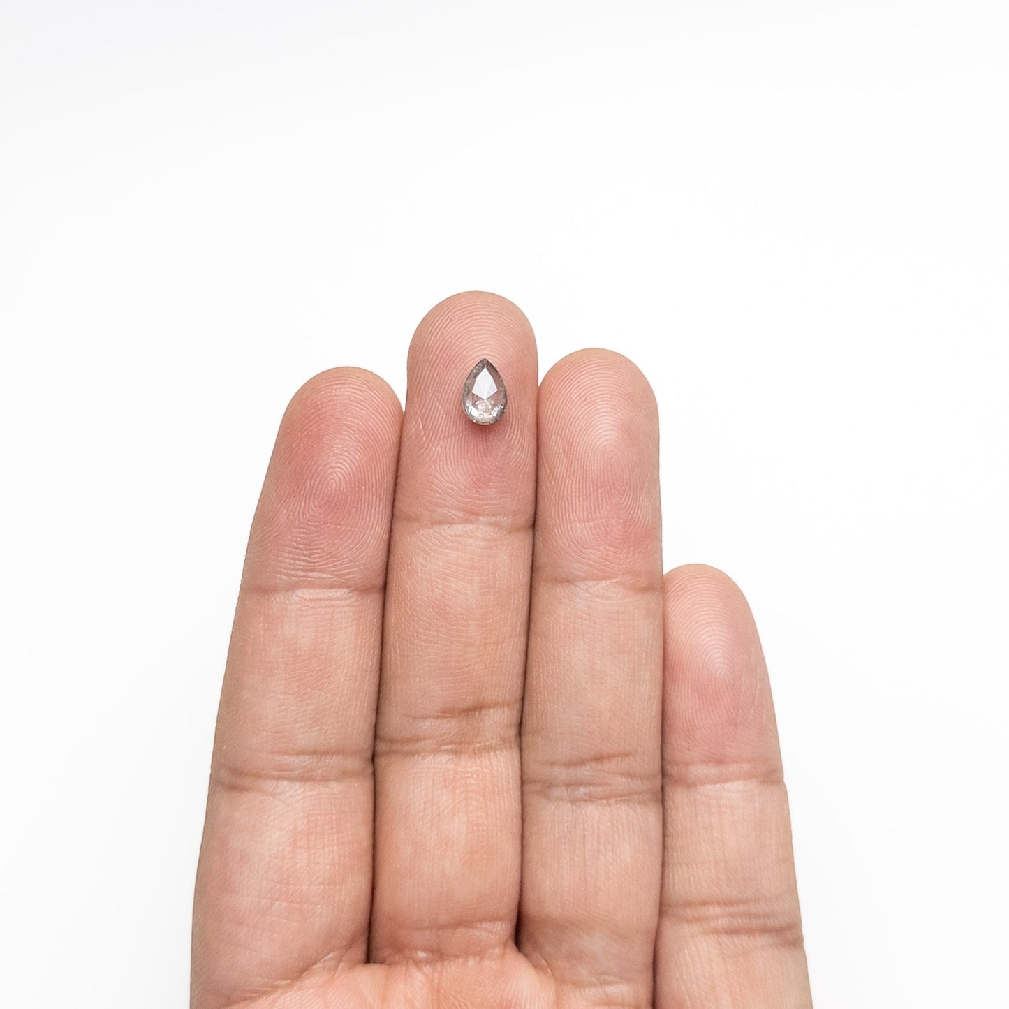0.87ct 7.33x5.11x2.69mm ペアー ダブルカット 21869-09