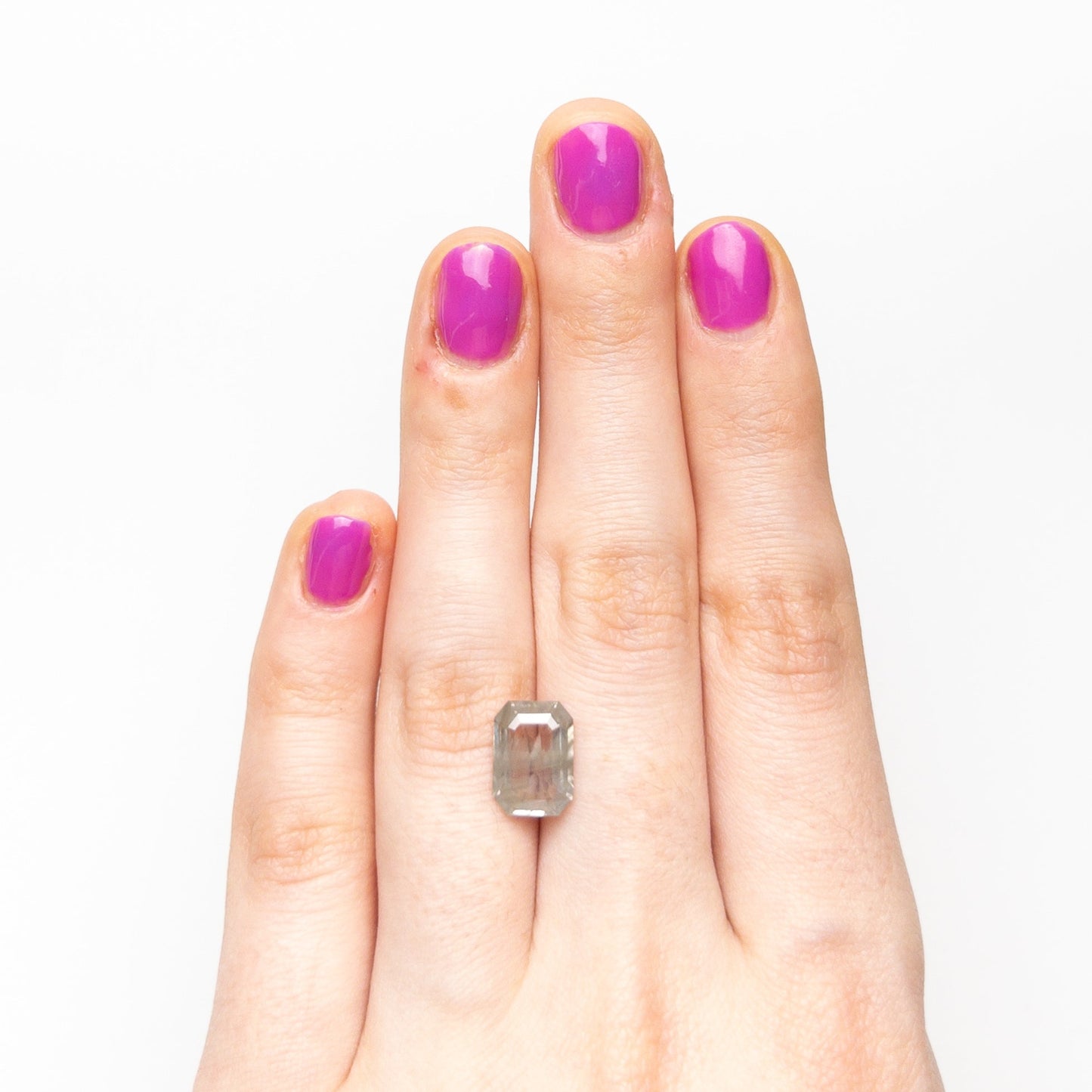 3.09ct 10.33x7.49x3.52mm カットコーナー レクタングル ステップカット サファイア 22039-01