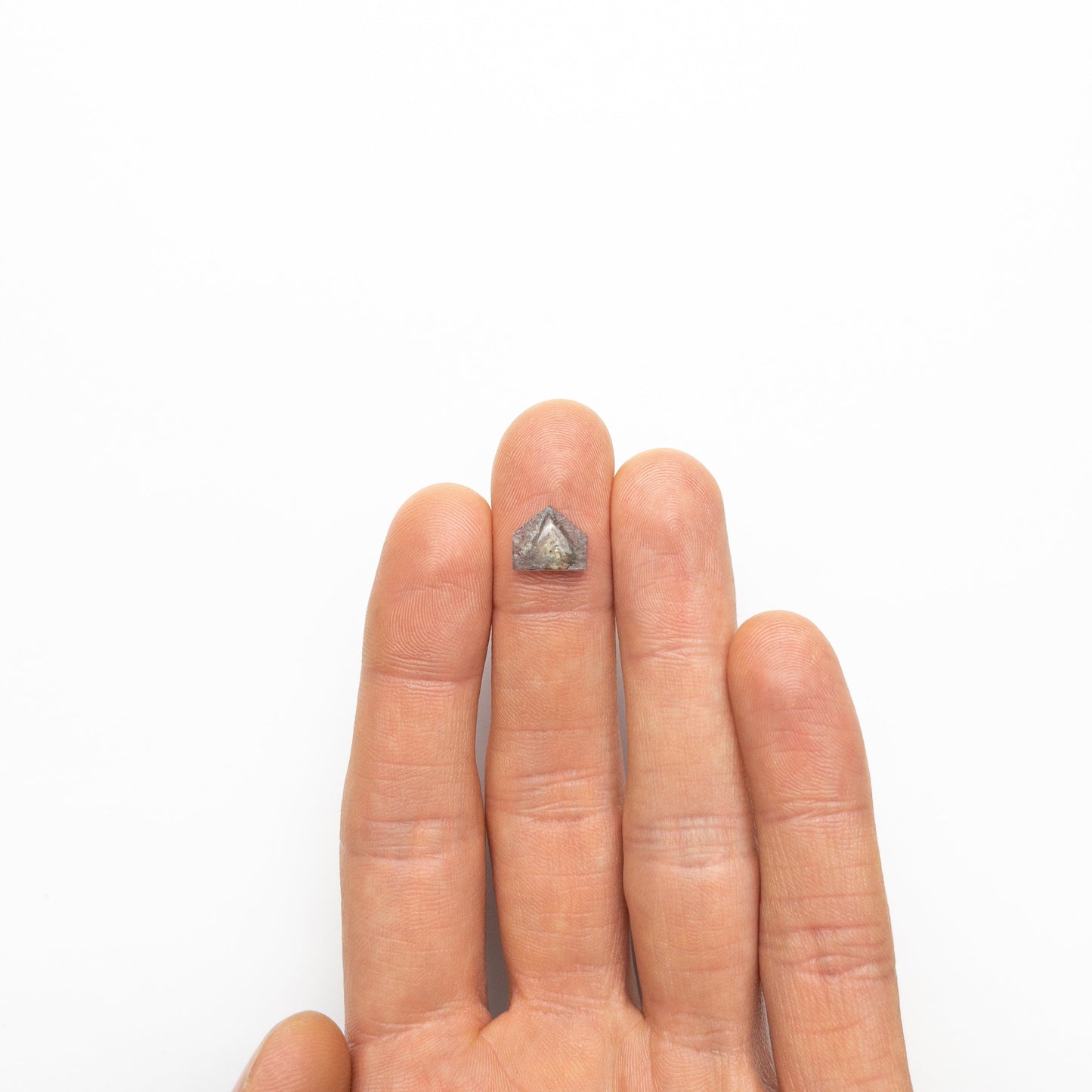 3.44ct 10.04x8.79x3.31mm シールド スラブ サファイア 22222-01