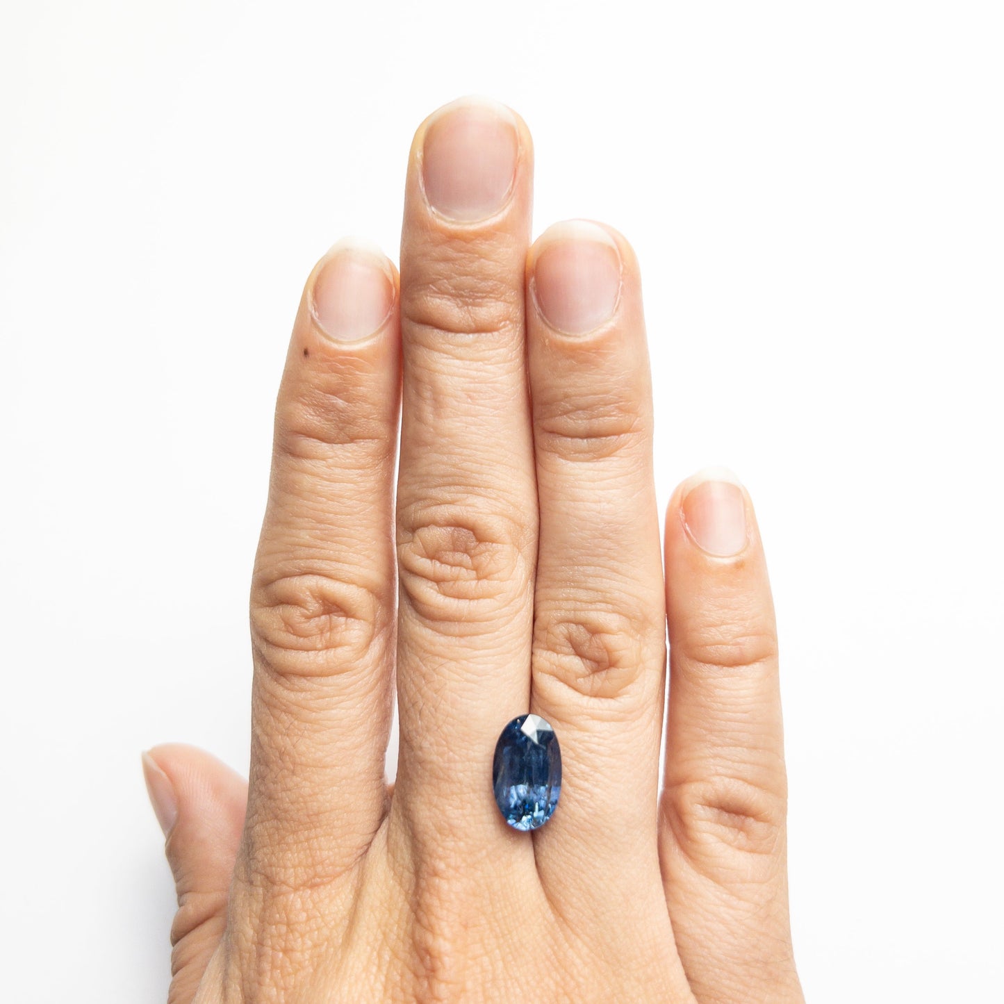 4.83ct 12.41x7.74x5.83mm オーバルブリリアントサファイア 22333-01