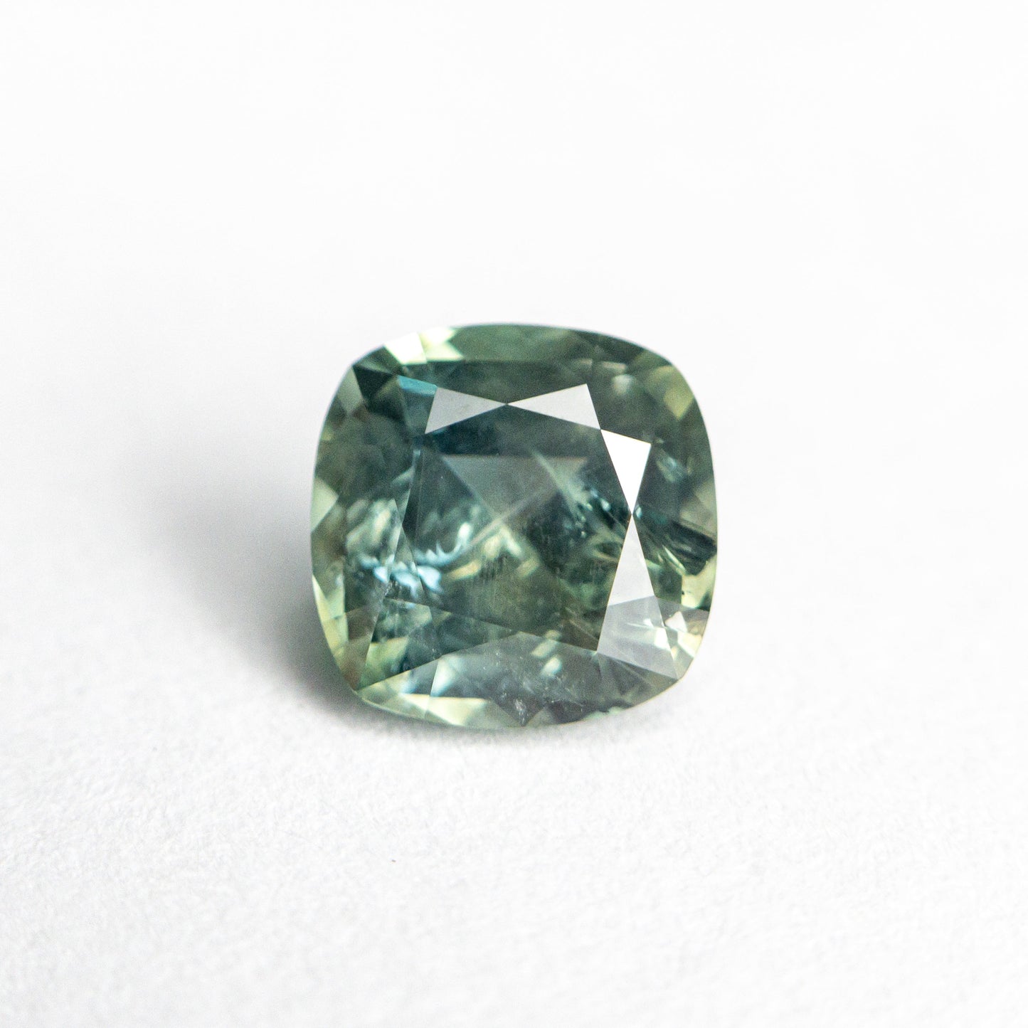 1.58ct 6.55x6.52x4.33mm クッション ブリリアント サファイア 22677-01