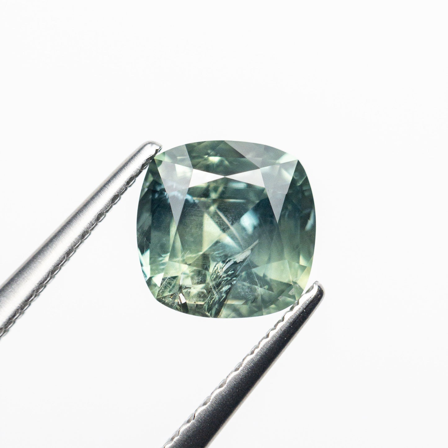 1.58ct 6.55x6.52x4.33mm クッション ブリリアント サファイア 22677-01