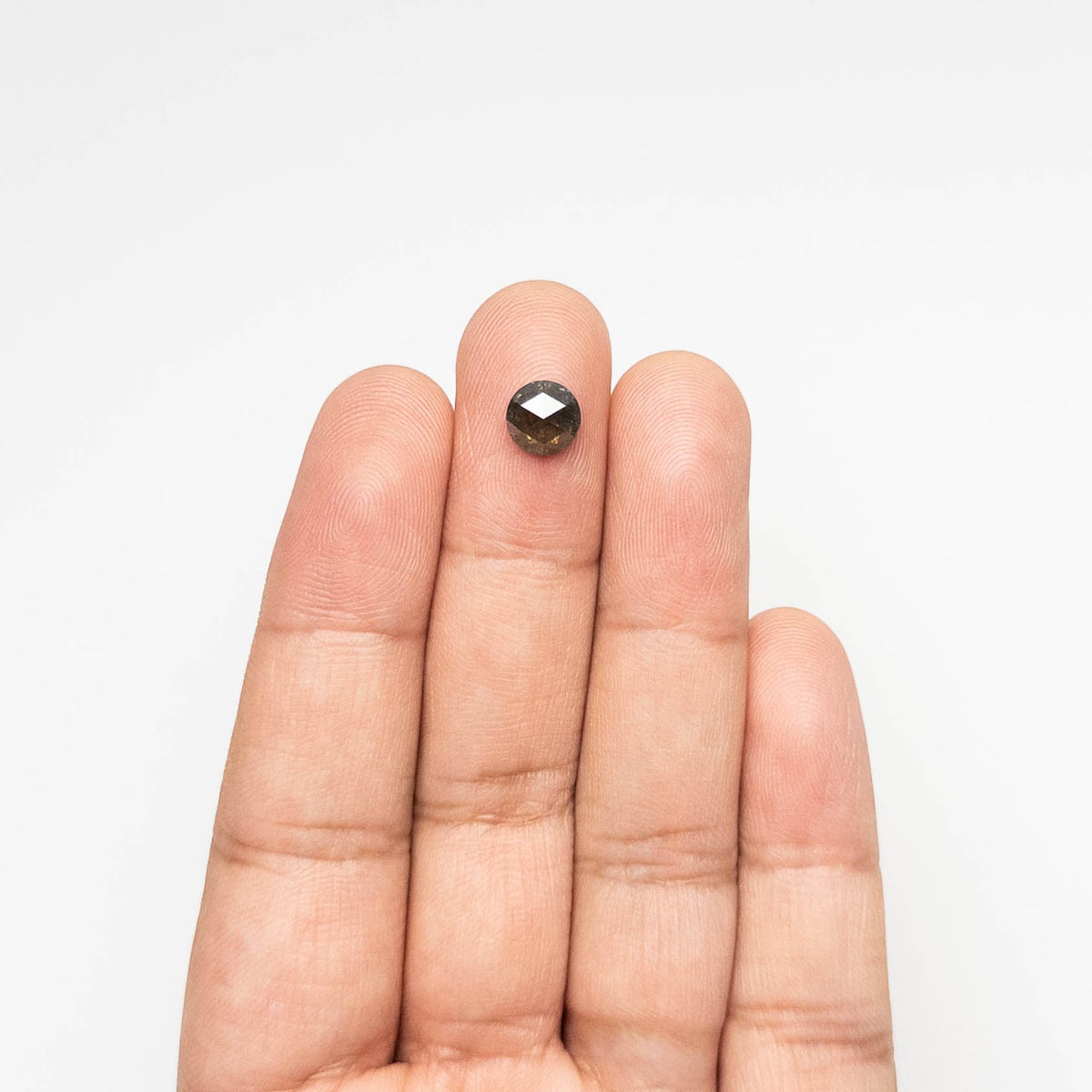 1.22カラット 7.09x7.05x3.12mm ラウンド ローズカット 23179-10
