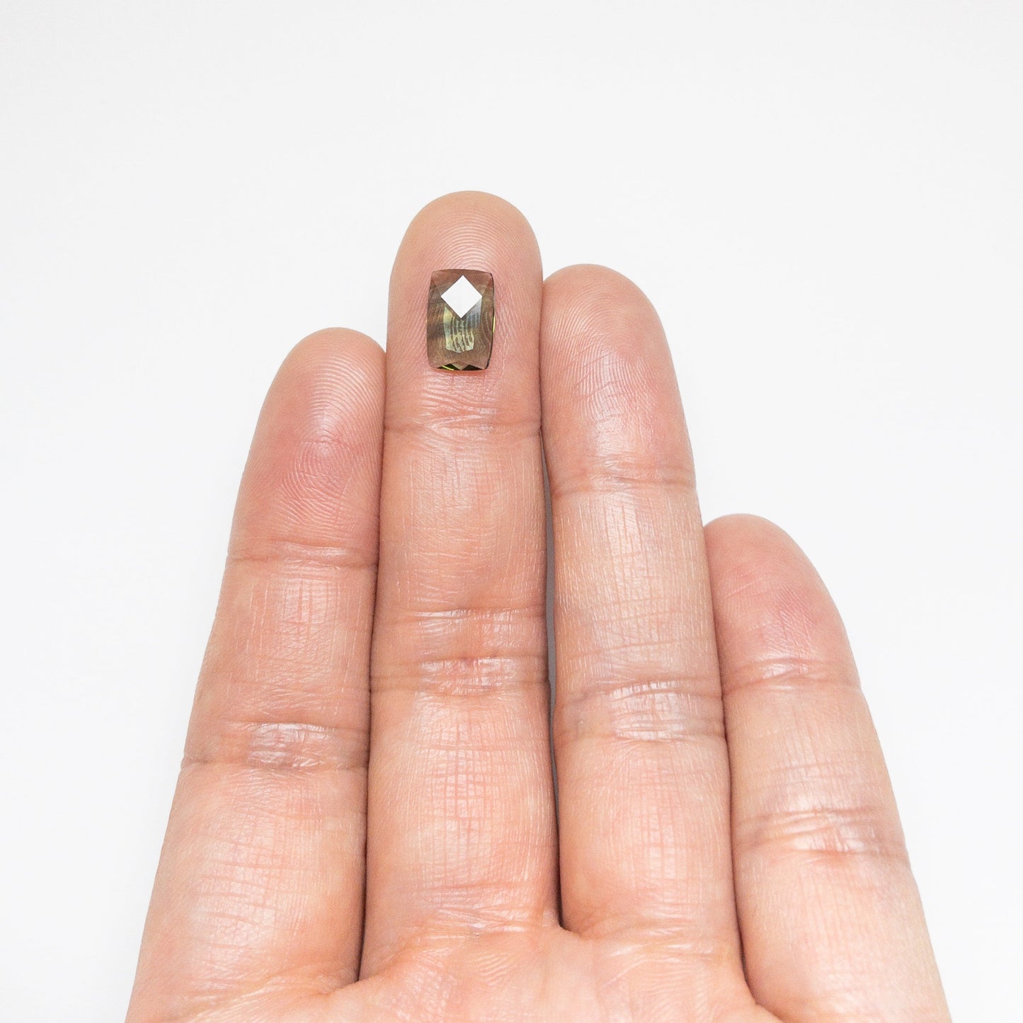 1.50ct 10.33x6.87x1.80mm クッション ローズカット サファイア 23433-06