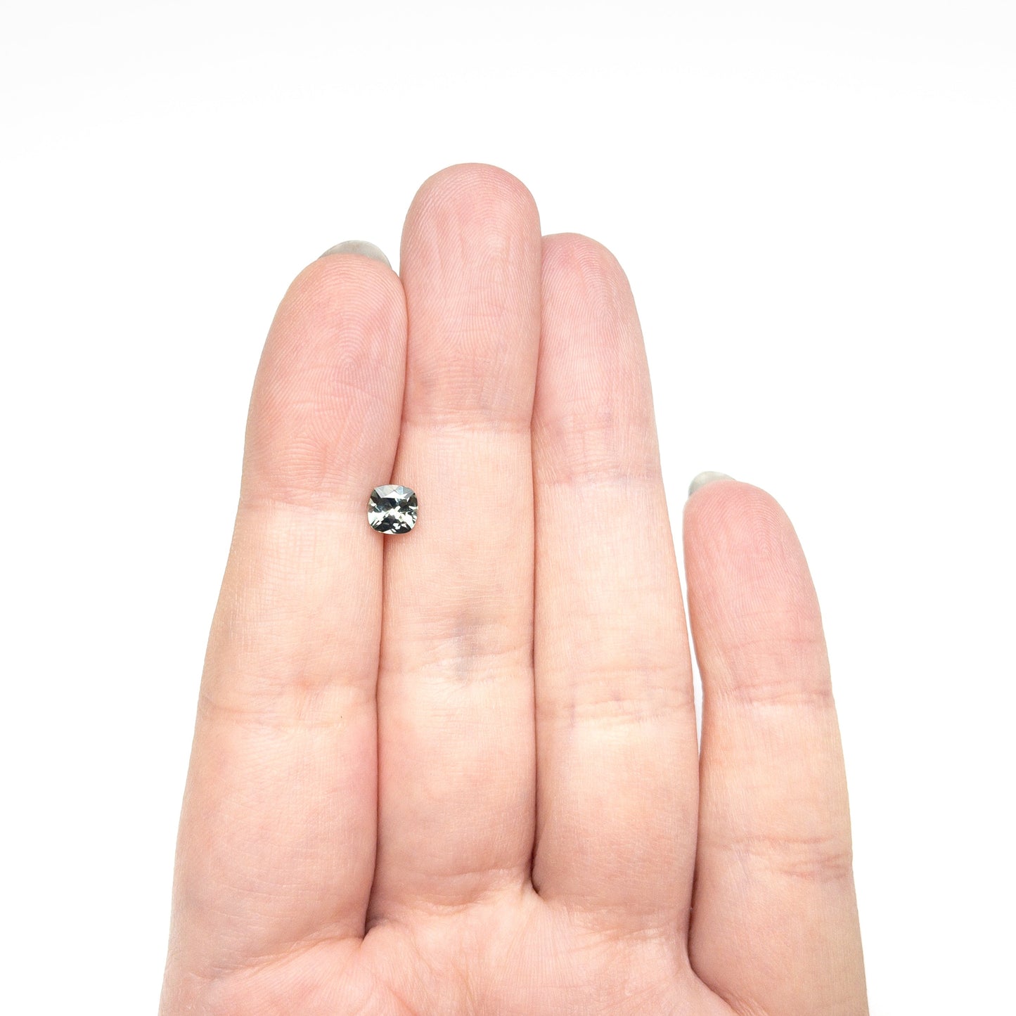 0.78ct 5.11x5.09x3.40mm クッションブリリアントサファイア 23466-08