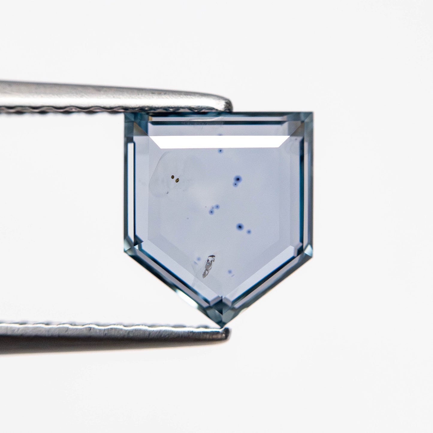1.60ct 7.60x6.71x2.46mm シールド ポートレート カット サファイア 23474-35