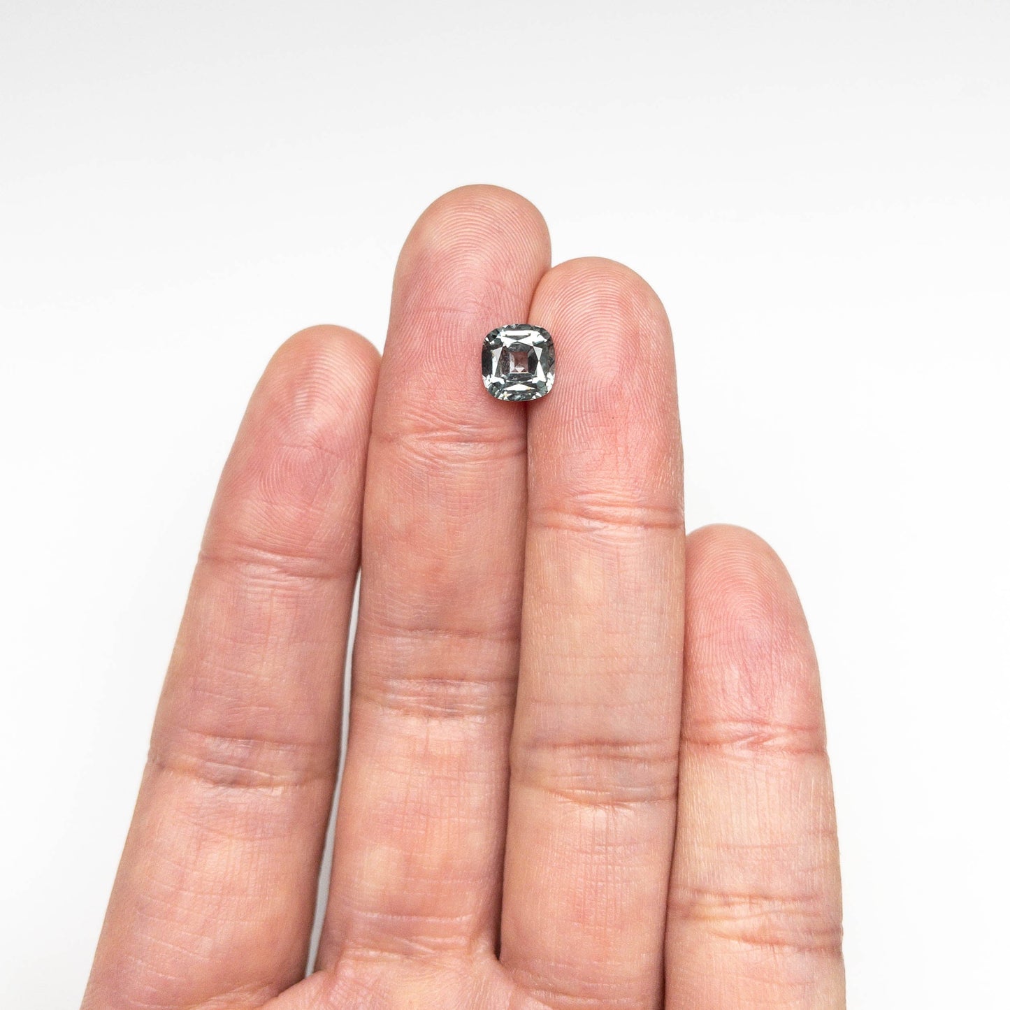 1.90ct 7.36x7.07x4.14mm クッション ブリリアント サファイア 23672-03
