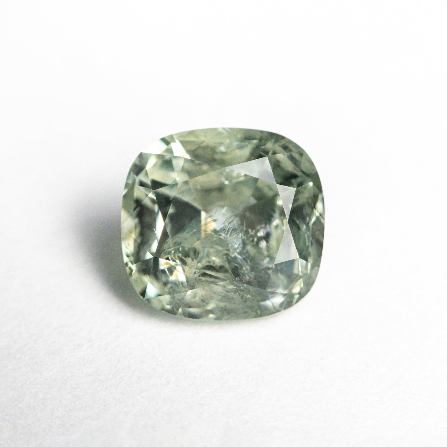 2.57ct 7.71x7.28x5.15mm クッション ブリリアント サファイア 23672-10