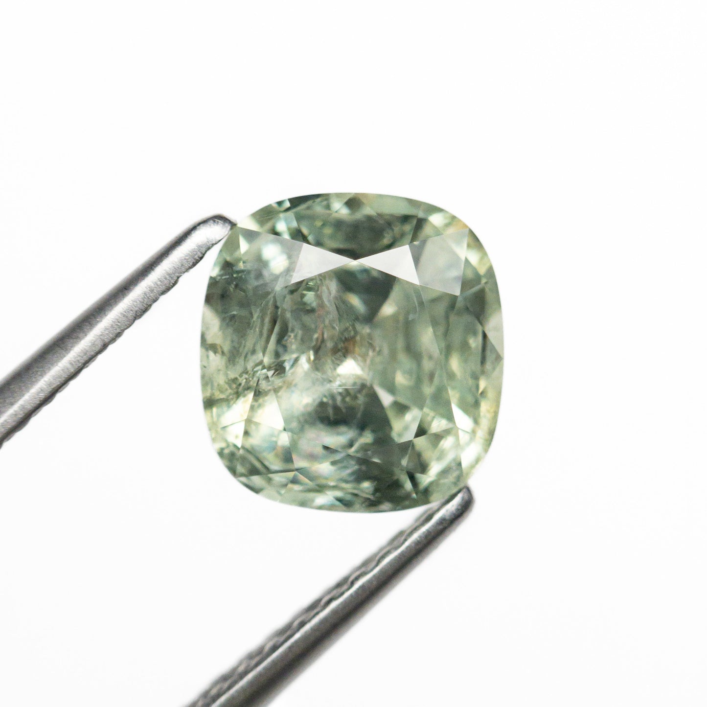 2.57ct 7.71x7.28x5.15mm クッション ブリリアント サファイア 23672-10