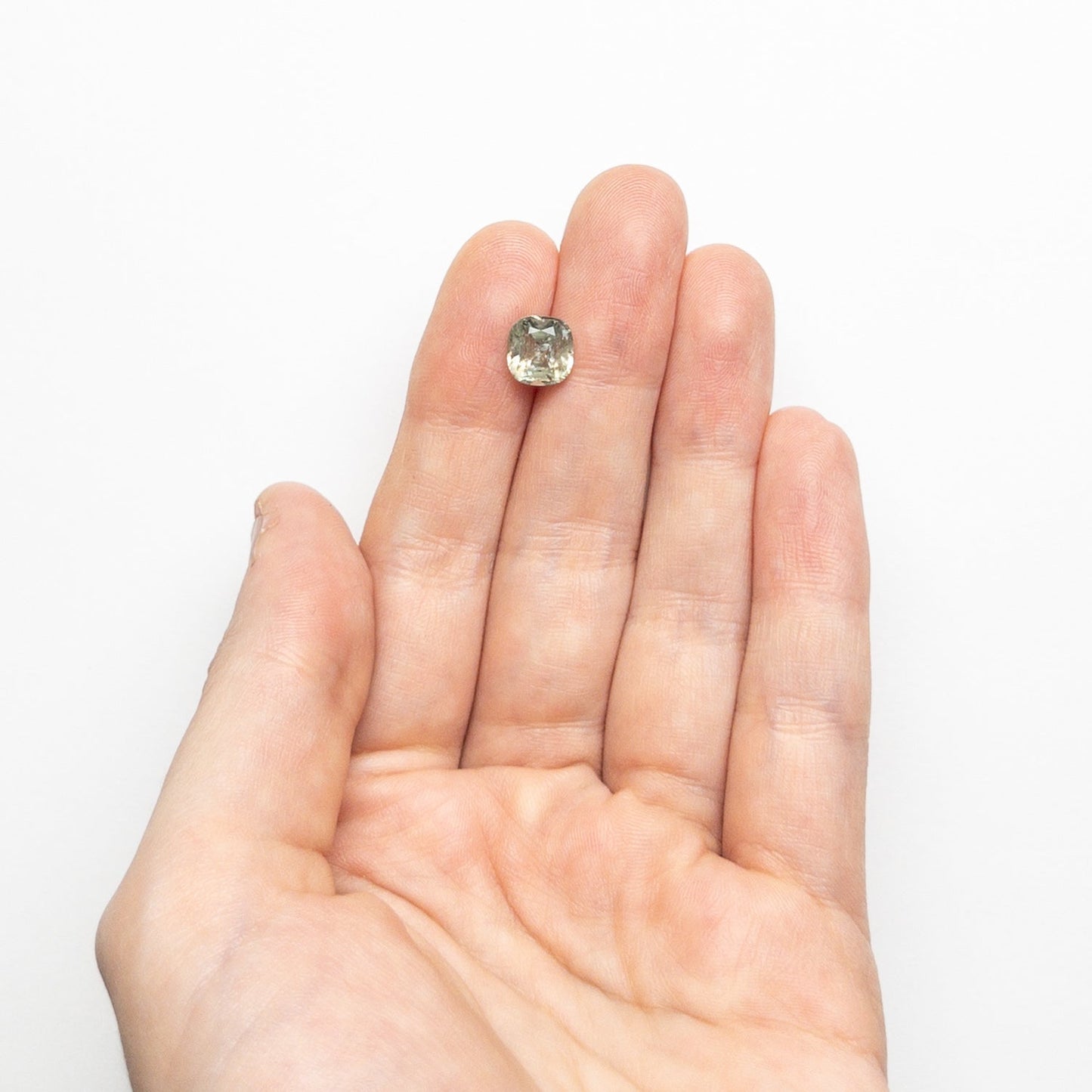 2.57ct 7.71x7.28x5.15mm クッション ブリリアント サファイア 23672-10