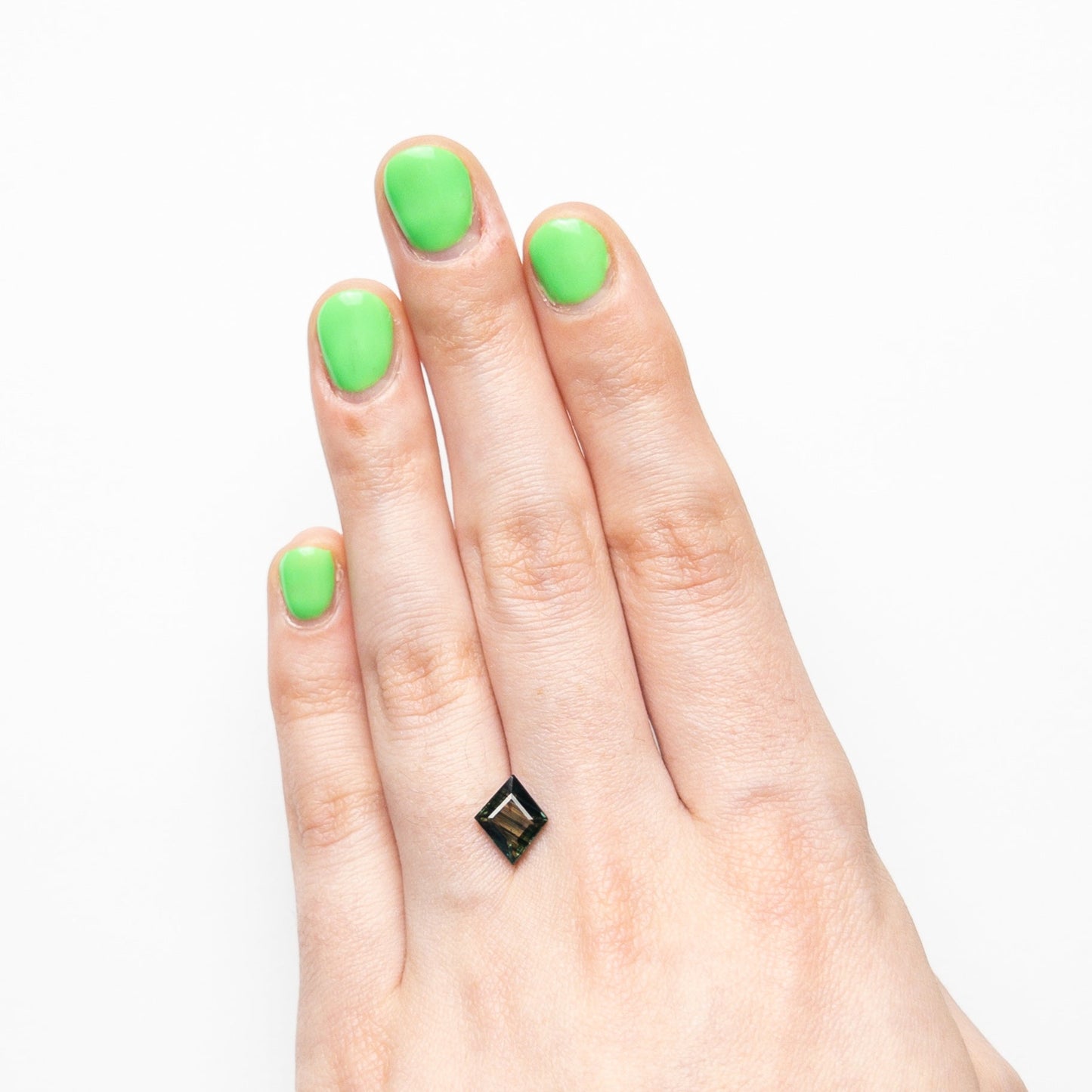 1.74ct 10.01x8.19x3.59mm ロゼンジ ステップ カット サファイア 23804-02