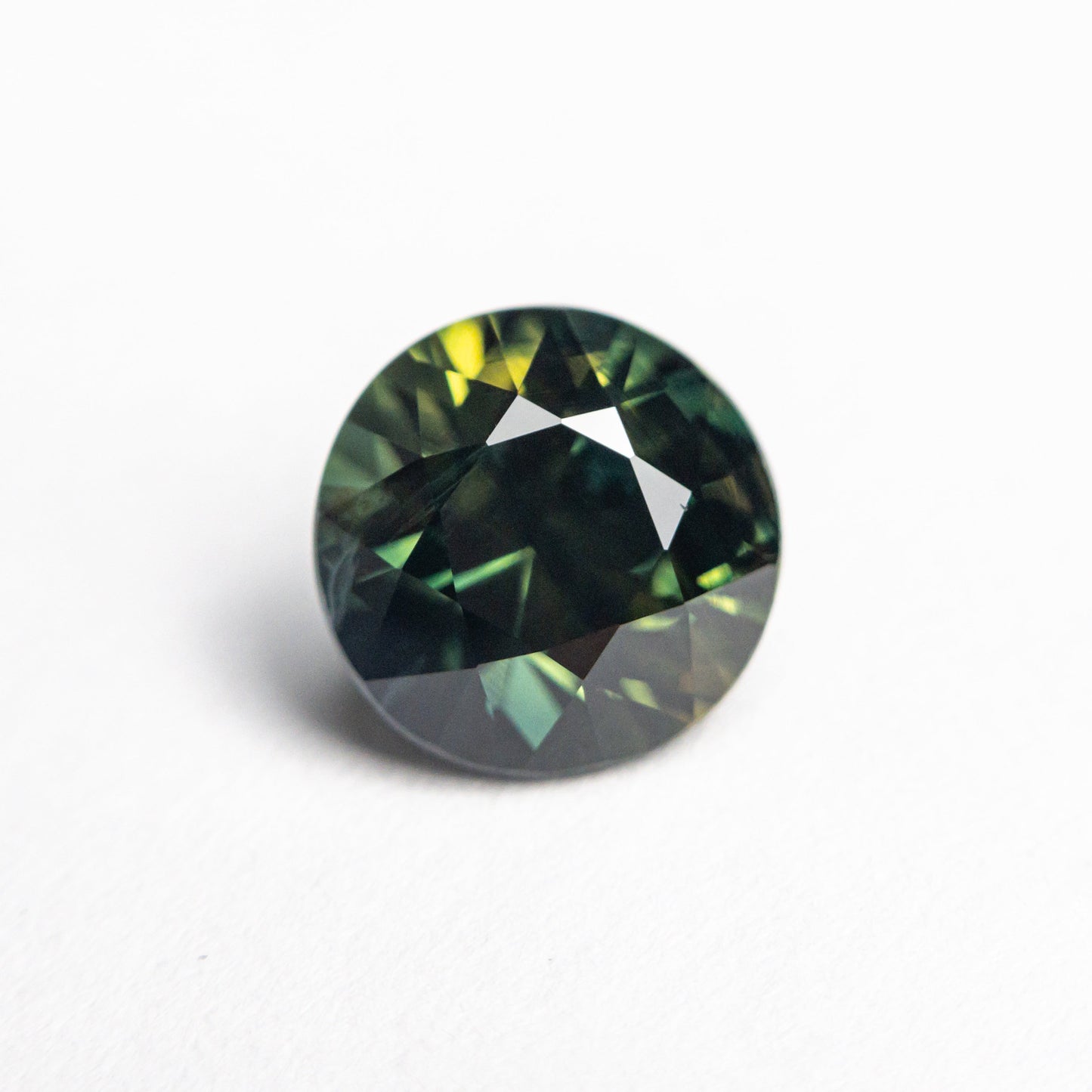 2.12ct 7.52x7.48x5.33mm ラウンド ブリリアント サファイア 23811-01