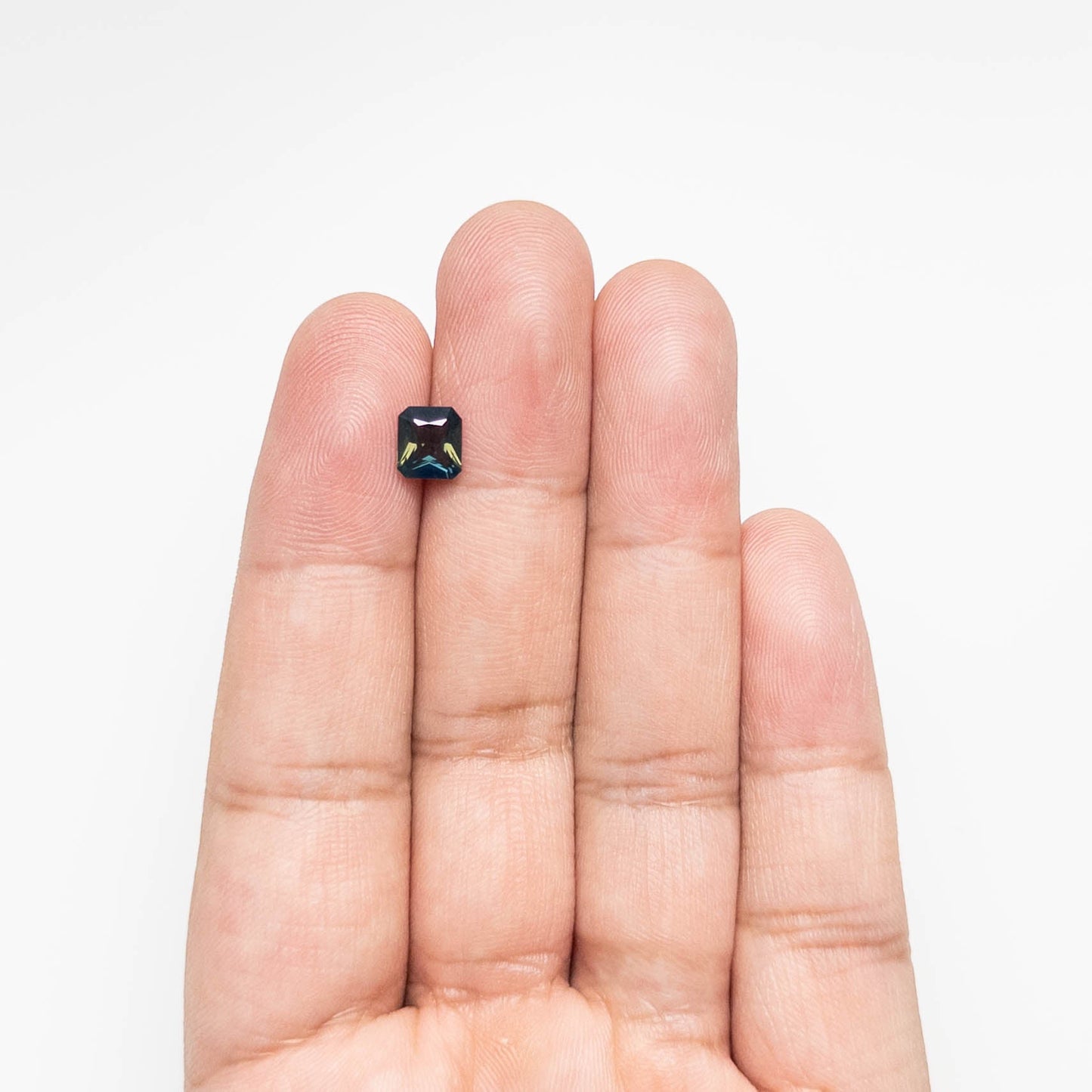 1.43ct 6.80x6.13x3.62mm カットコーナー レクタングル ブリリアント サファイア 23813-25