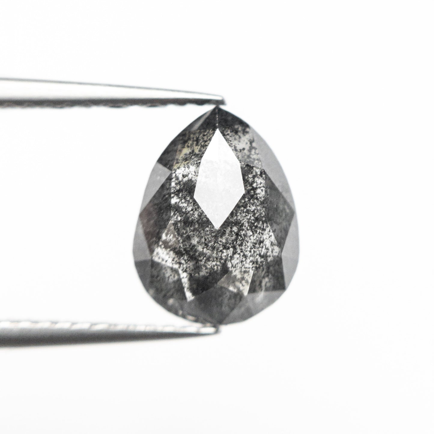 2.11ct 10.00x7.66x3.36mm ペアー ローズカット 23837-12