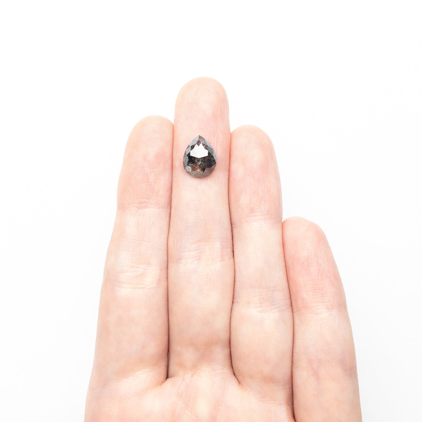 2.21ct 10.06x7.87x3.57mm ペアー ローズカット 23837-15