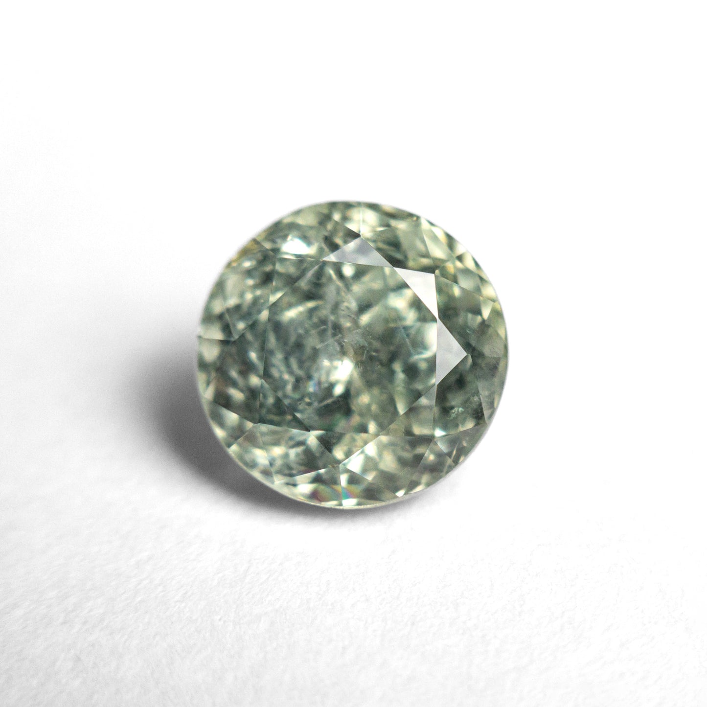 3.54ct 8.56x8.52x6.19mm ラウンドブリリアントサファイア 23963-01
