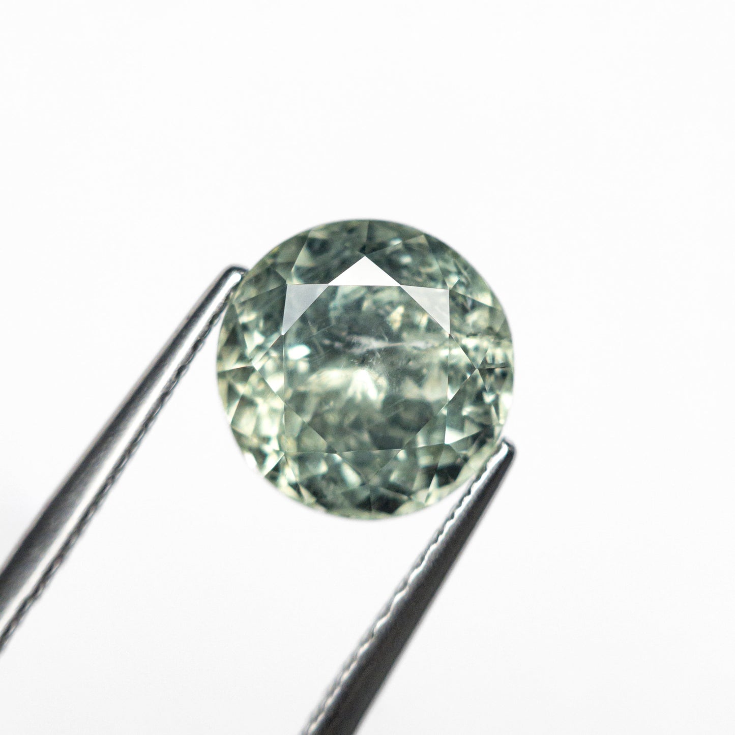 3.54ct 8.56x8.52x6.19mm ラウンドブリリアントサファイア 23963-01