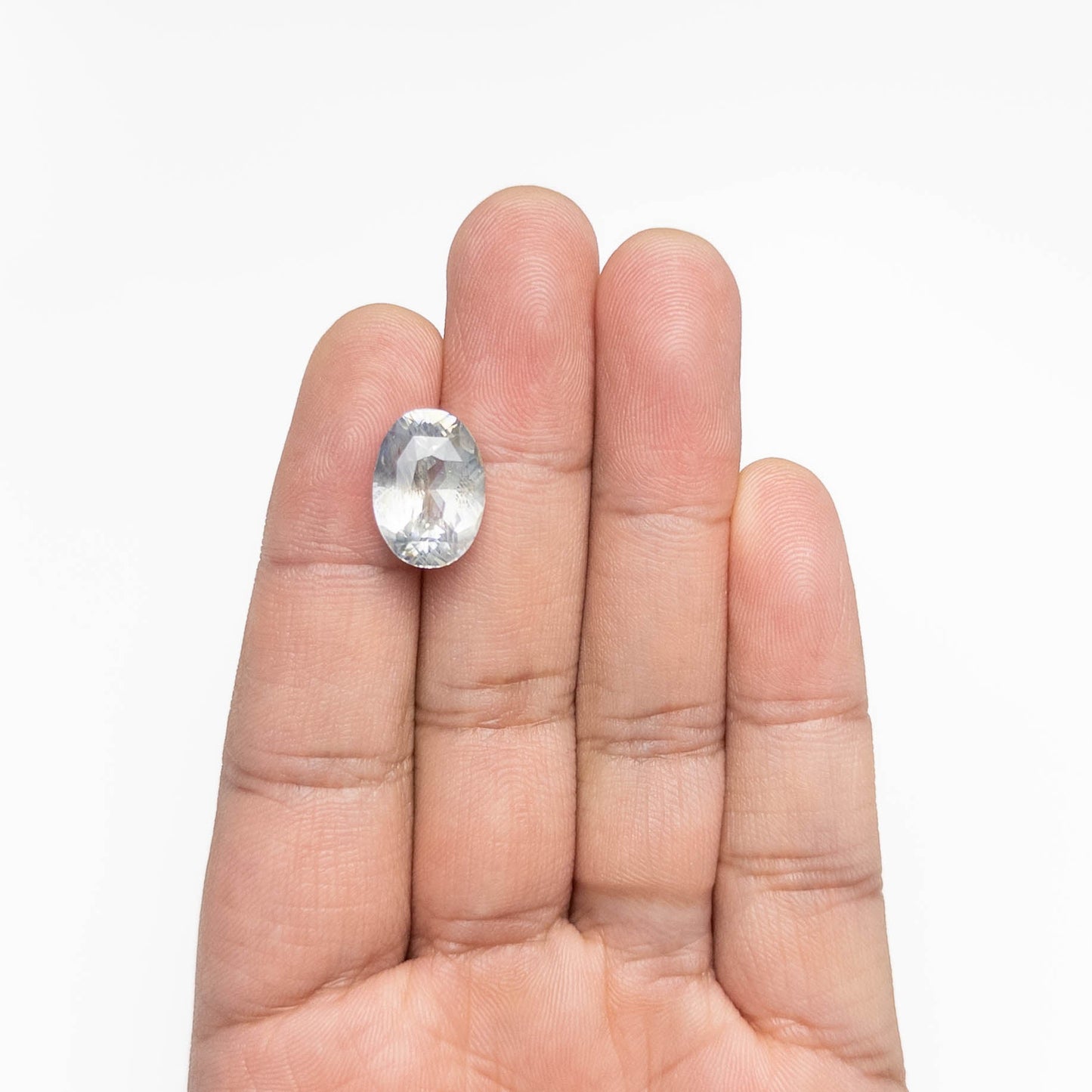 10.67ct 15.26x10.82x7.63mm オーバル ブリリアント サファイア 24355-01