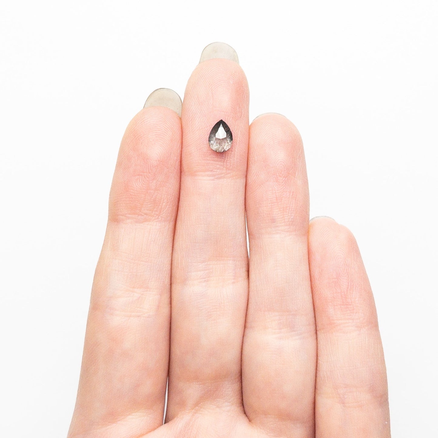0.81カラット 6.58x4.81x3.18mm ペアシェイプ ダブルカット 24503-23