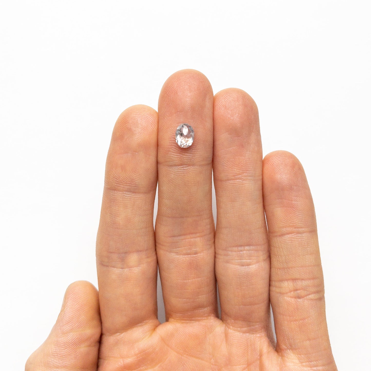 1.37ct 7.31x5.56x3.66mm オーバル ダブルカット 24512-09
