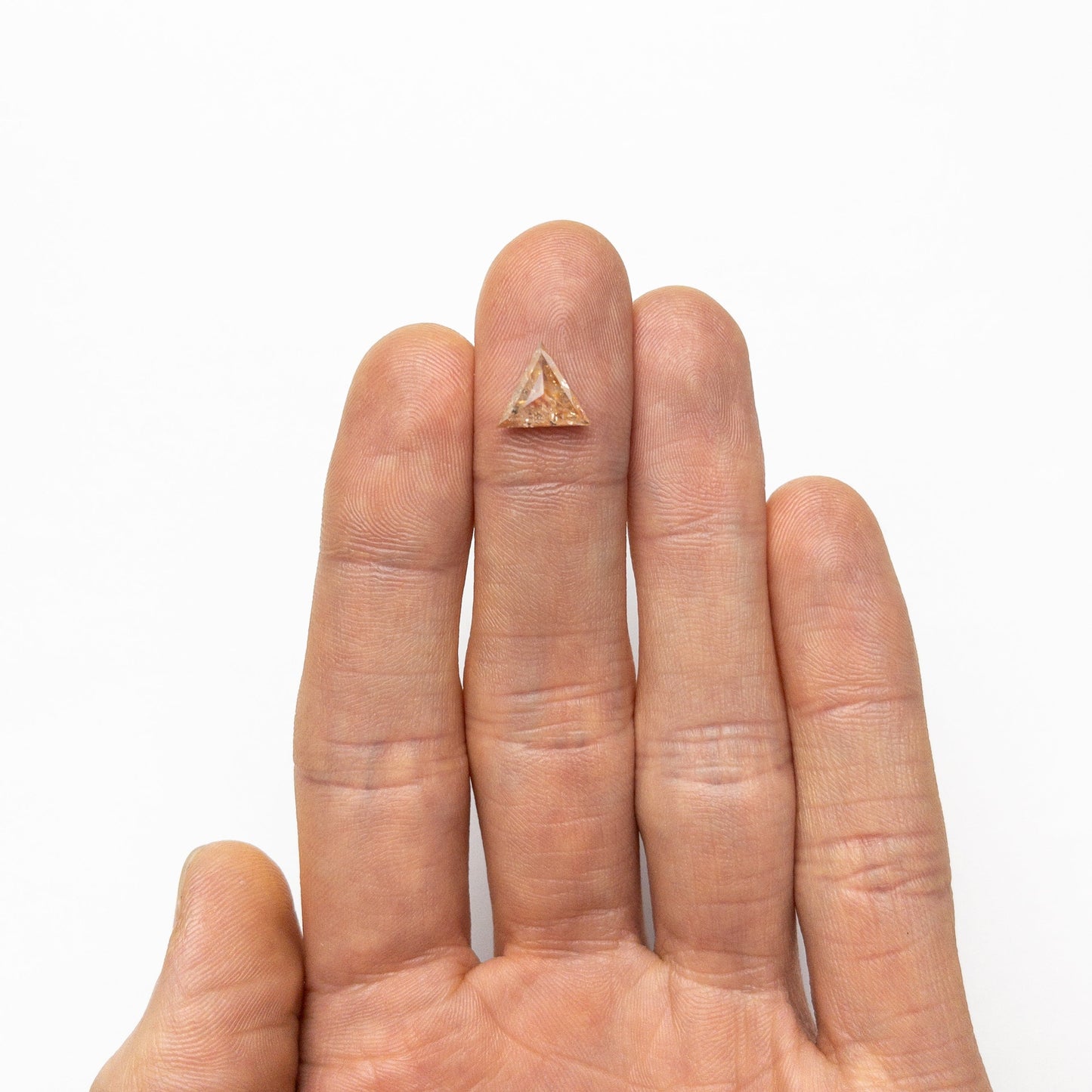 2.03ct 8.92x8.82x4.18mm トライアングルローズカット 24870-01