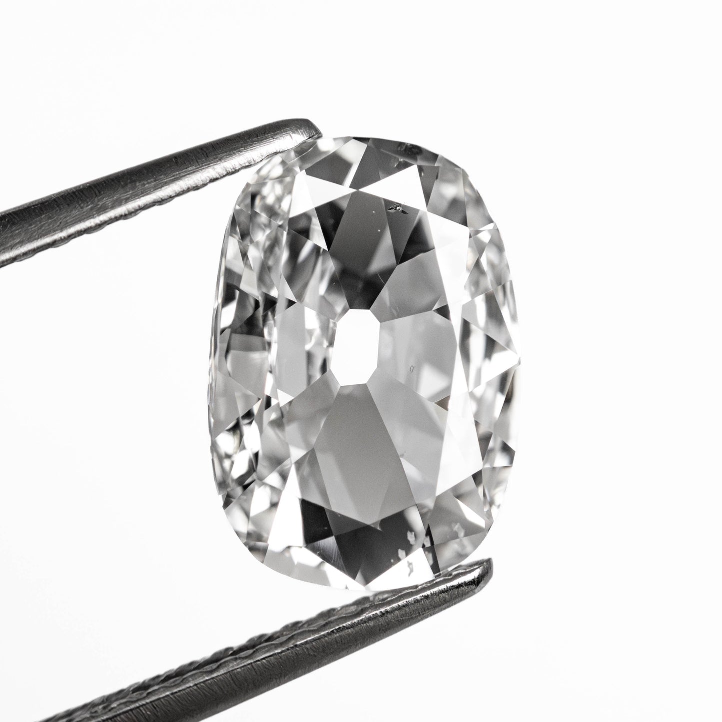2.01ct 10.27x7.10x3.13mm GIA SI2 E モダンアンティーク オールドマインカット 25158-01