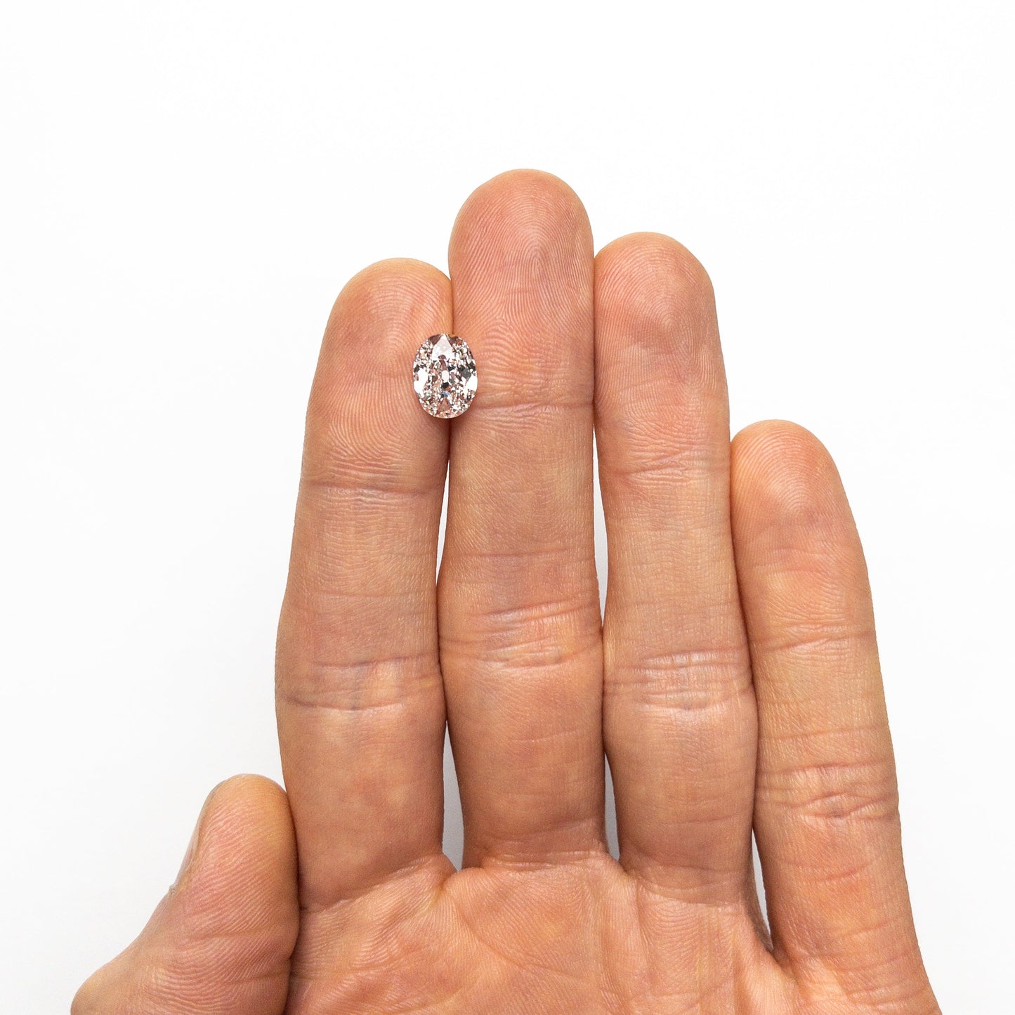 2.01ct 9.42x7.04x3.90mm GIA SI1 E モダンアンティーク オーバル ブリリアント 25159-01