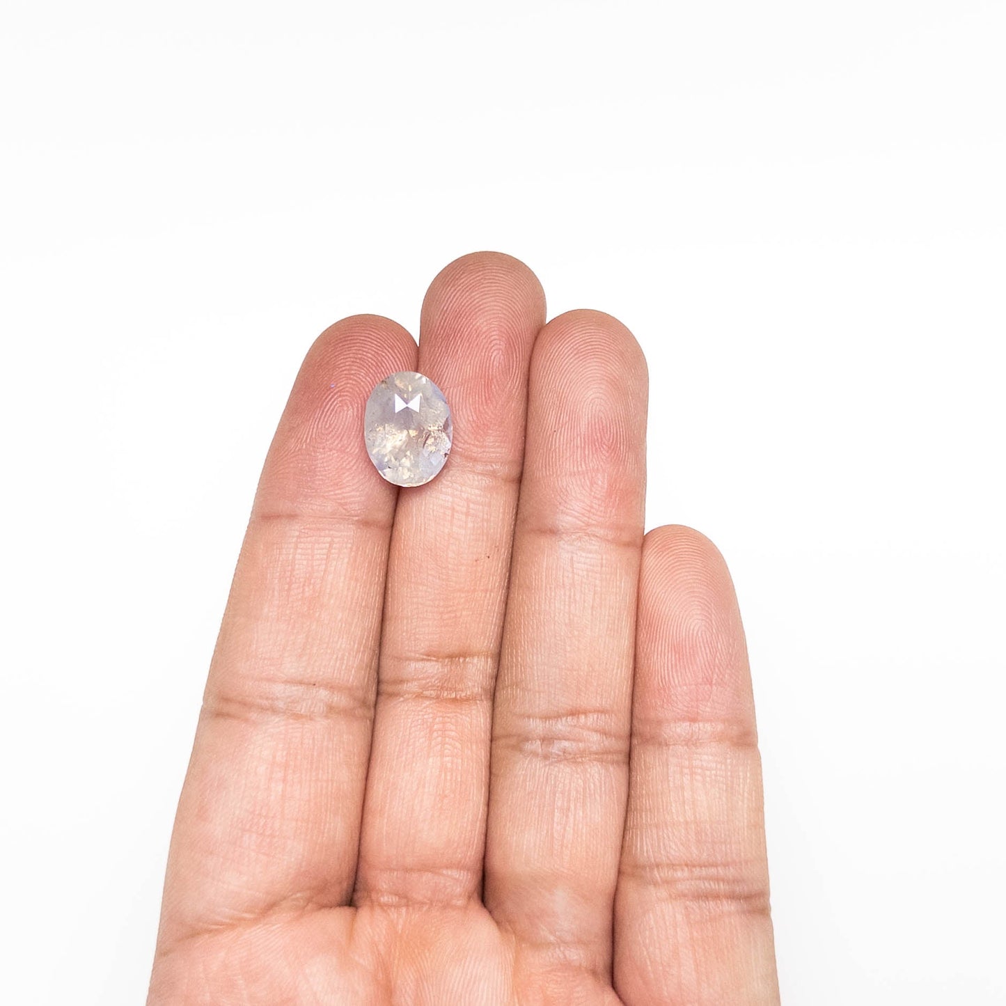8.14ct 12.92x9.97x8.02mm オーバル ブリリアント サファイア 25271-01