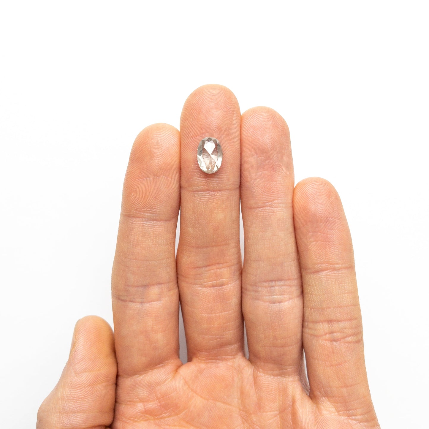 2.63ct 9.73x6.86x4.50mm オーバル ダブルカット 25450-06