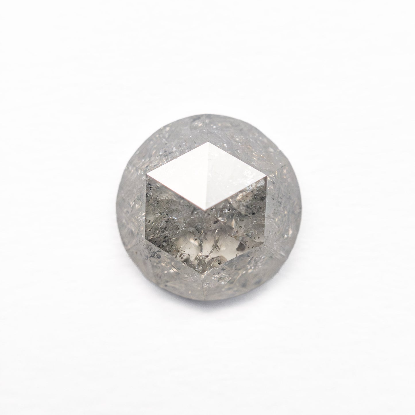 1.74カラット 7.57x7.53x3.48mm ラウンド ローズカット 25453-27