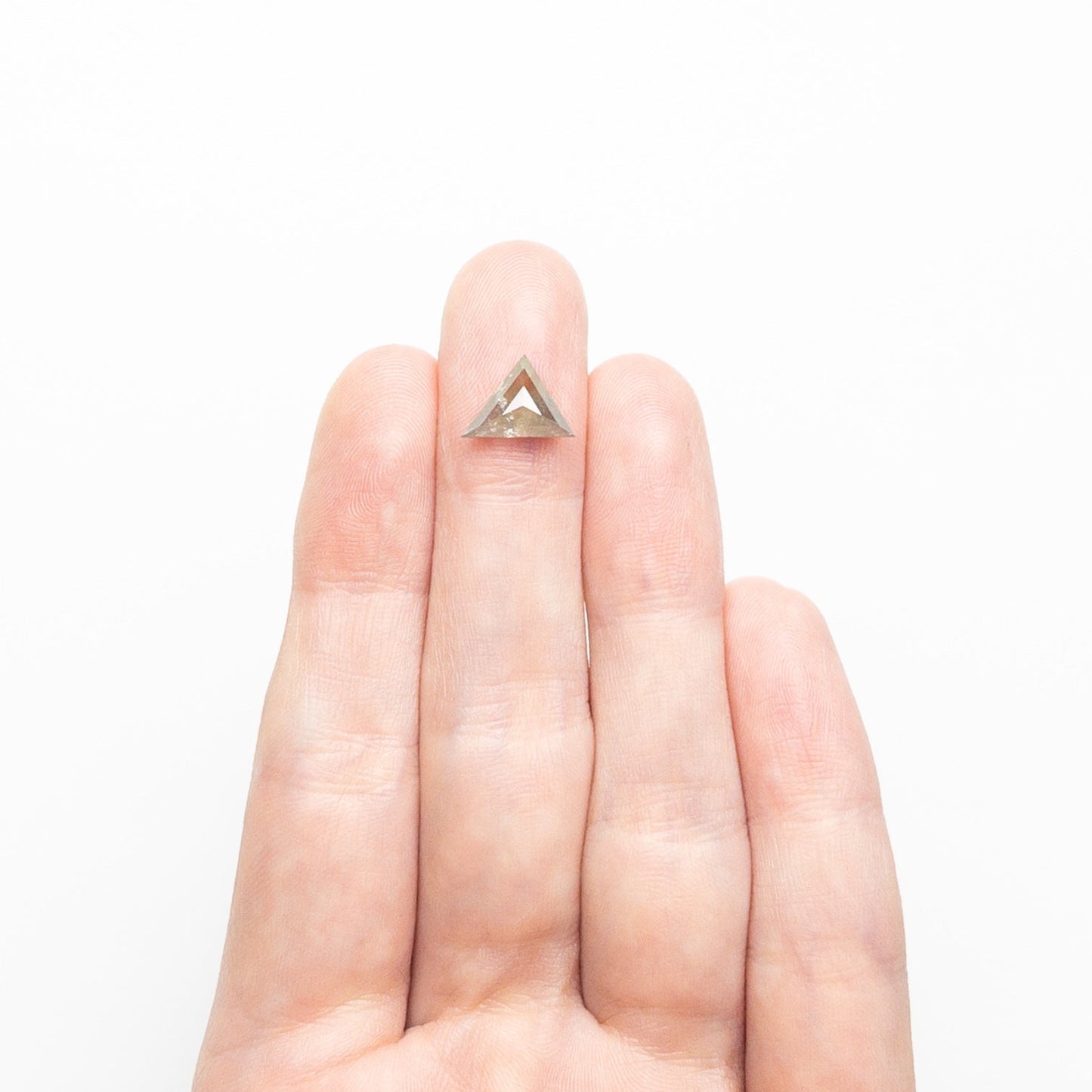 1.81ct 7.60x10.27x3.92mm トライアングル ローズカット 25456-10