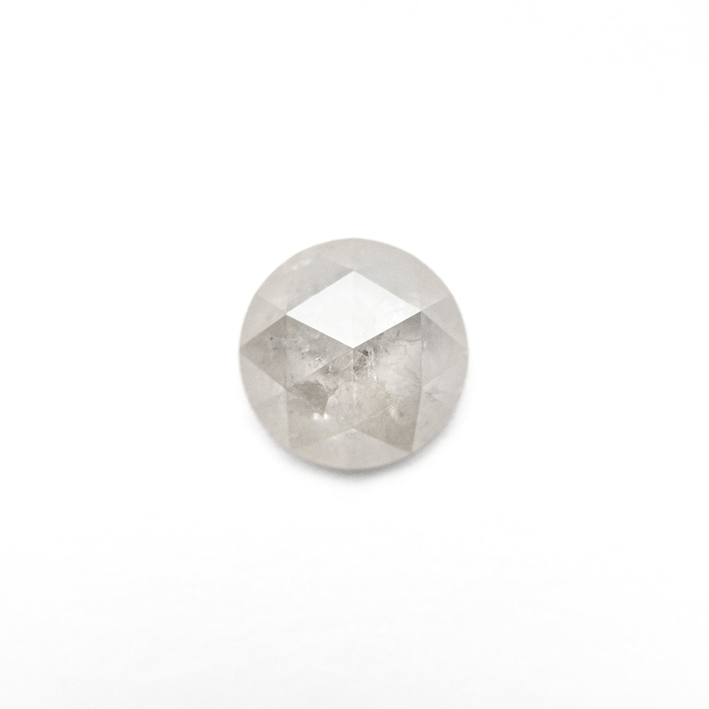 0.91ct 6.40x6.38x2.72mm ラウンド ローズカット 25458-02